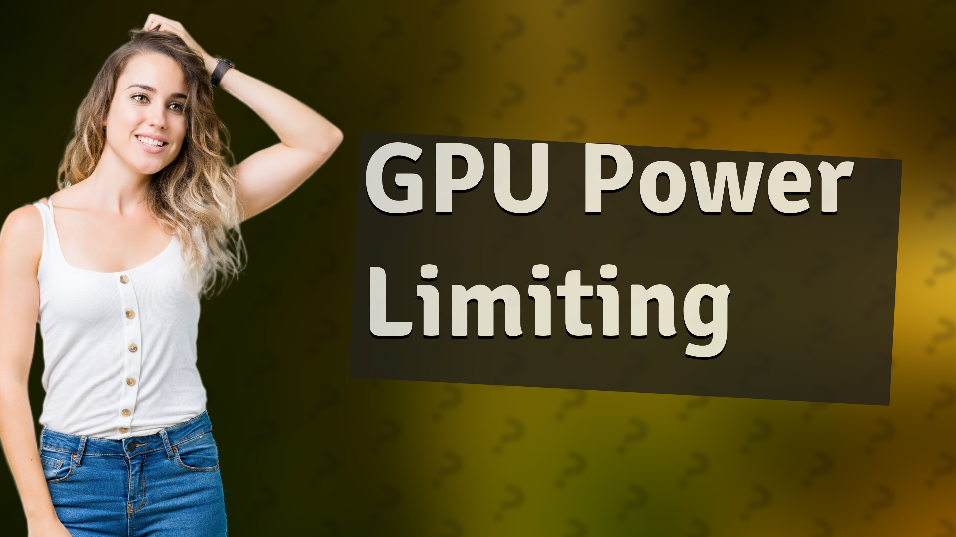 GPU Power Limiting