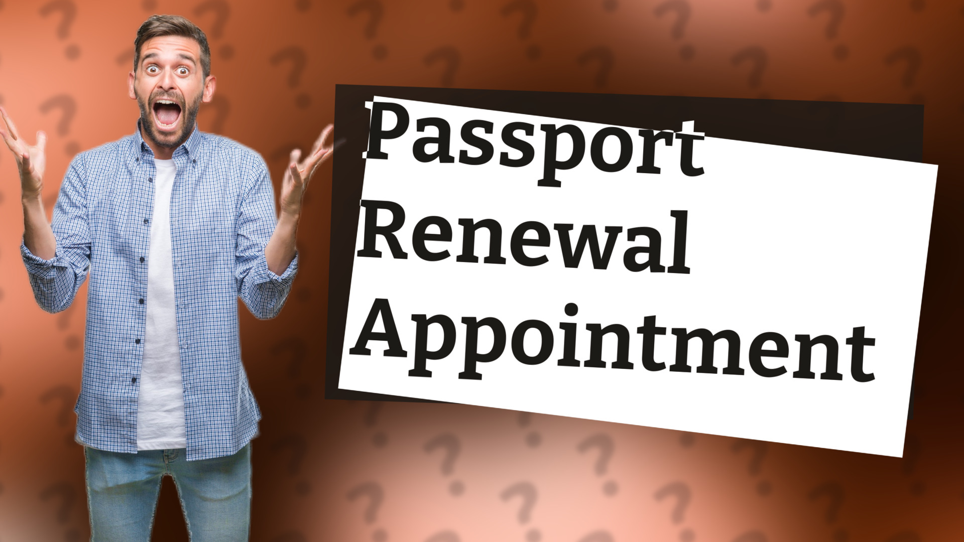 Passport Renewal Appointment