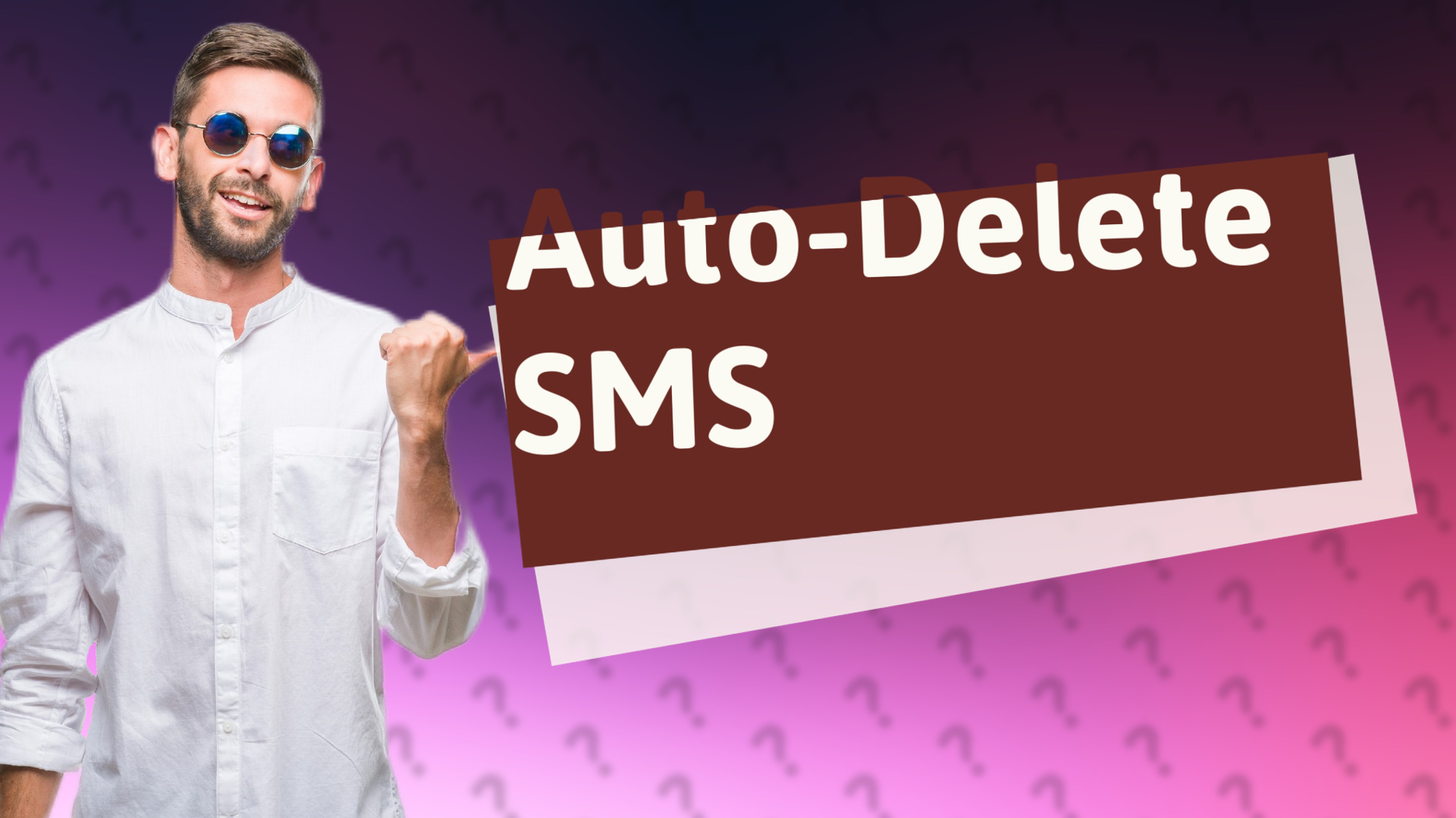 Auto-Delete SMS