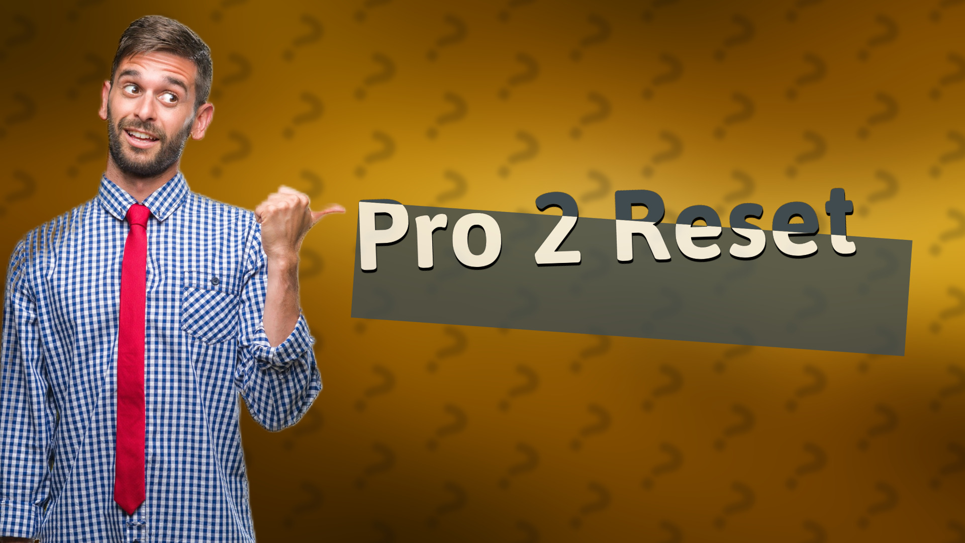 Pro 2 Reset
