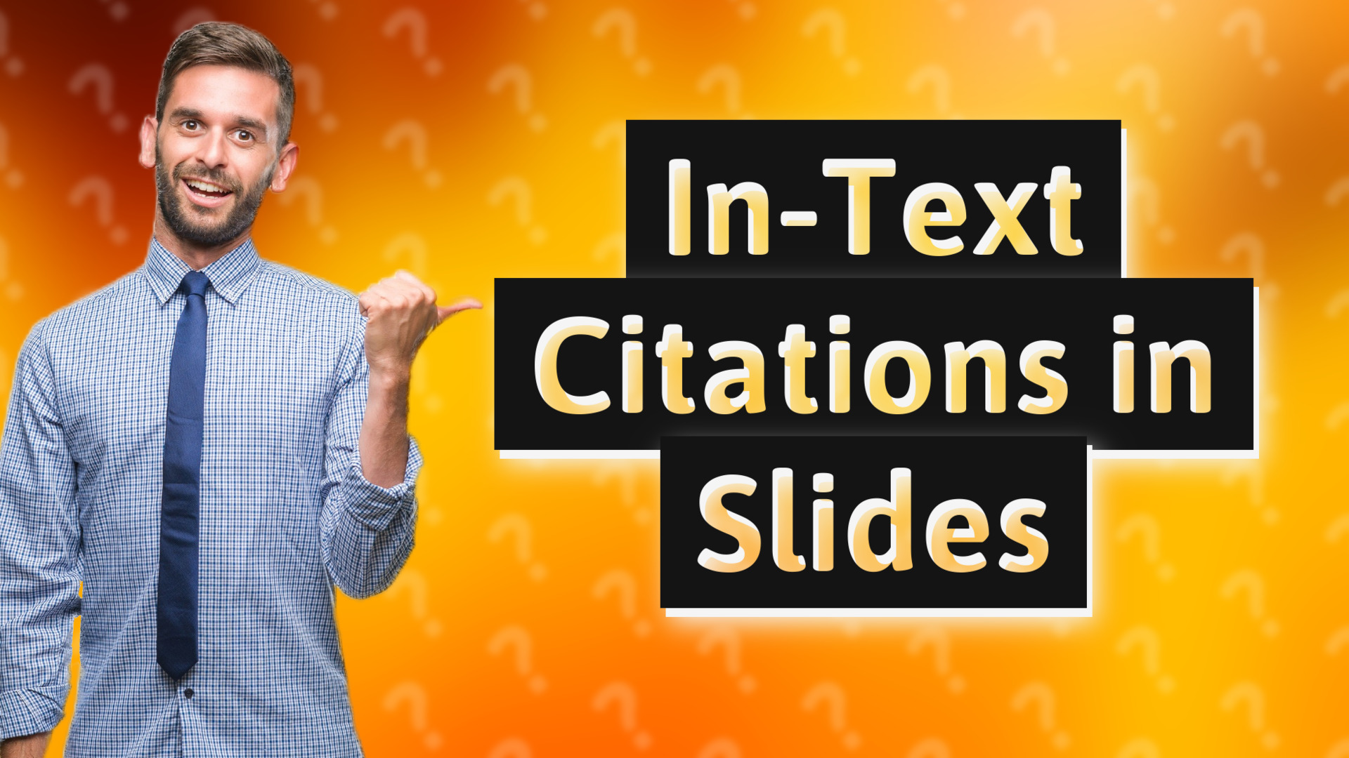 In-Text Citations in Slides