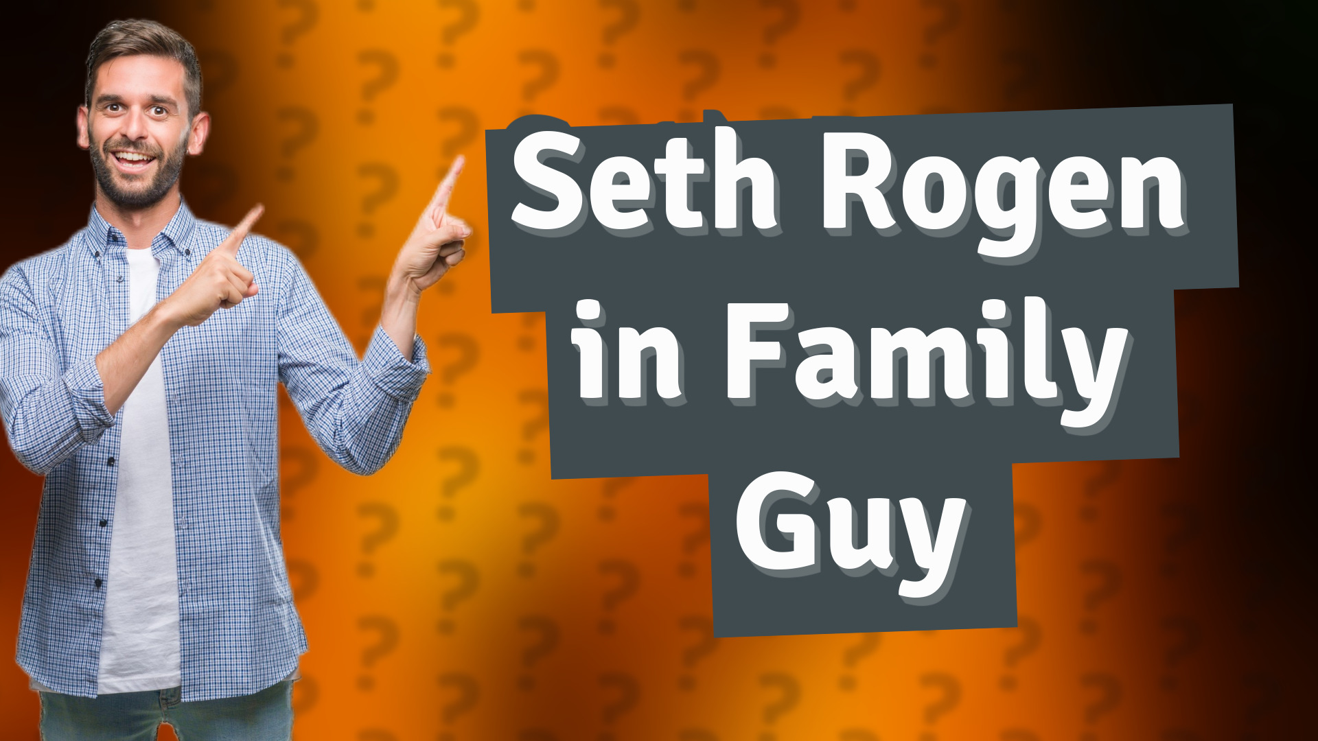 Seth Rogen in Family Guy