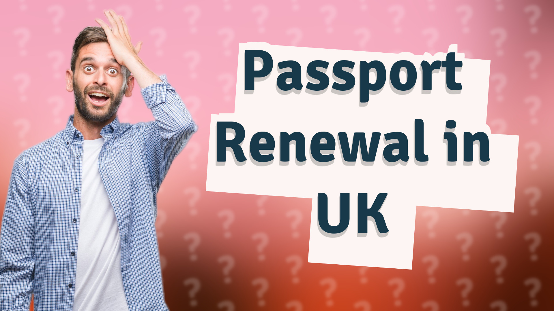Passport Renewal in UK