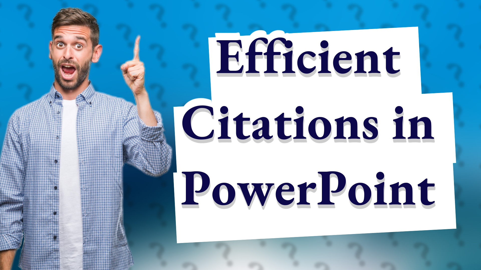 Efficient Citations in PowerPoint