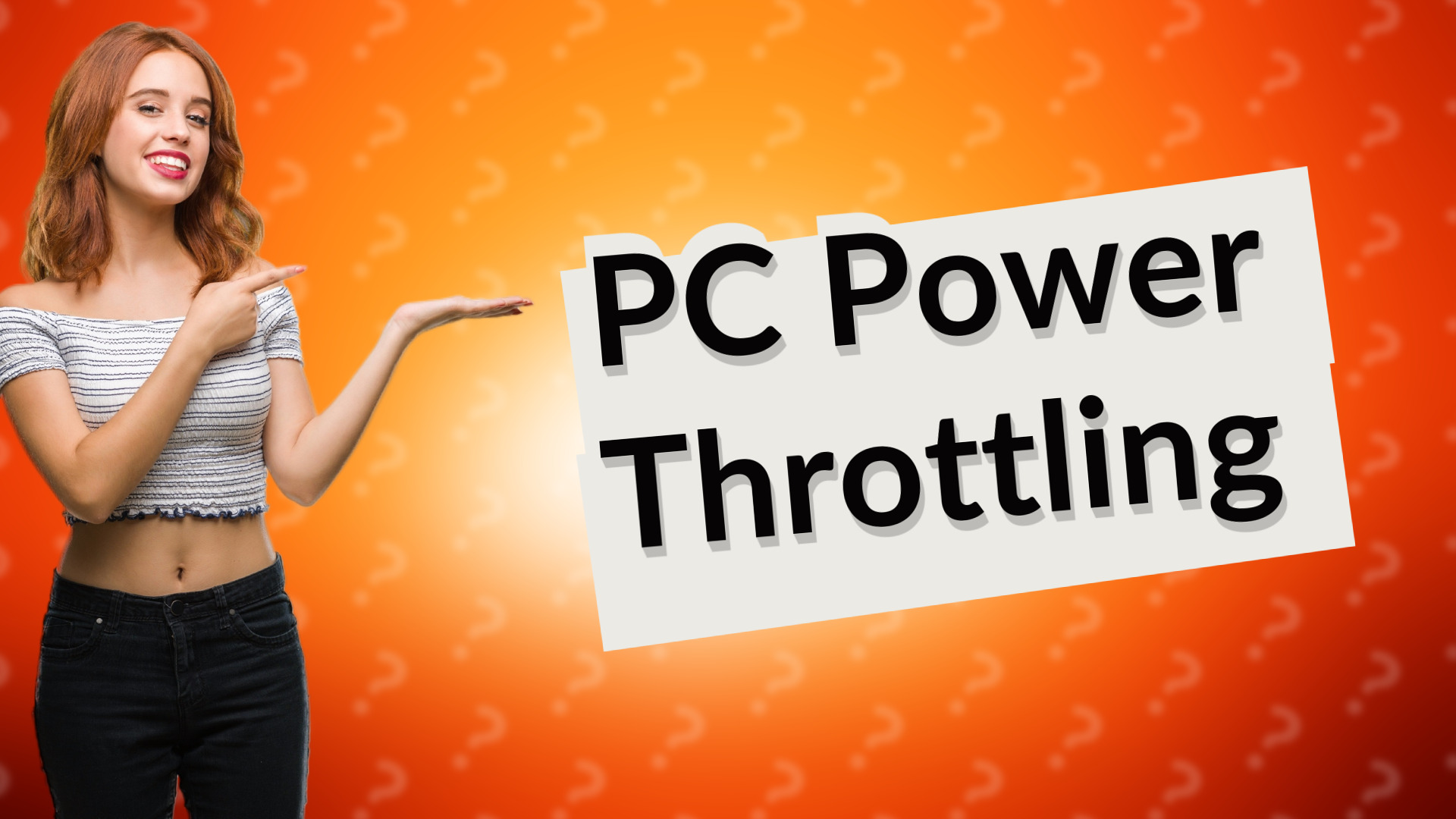 PC Power Throttling
