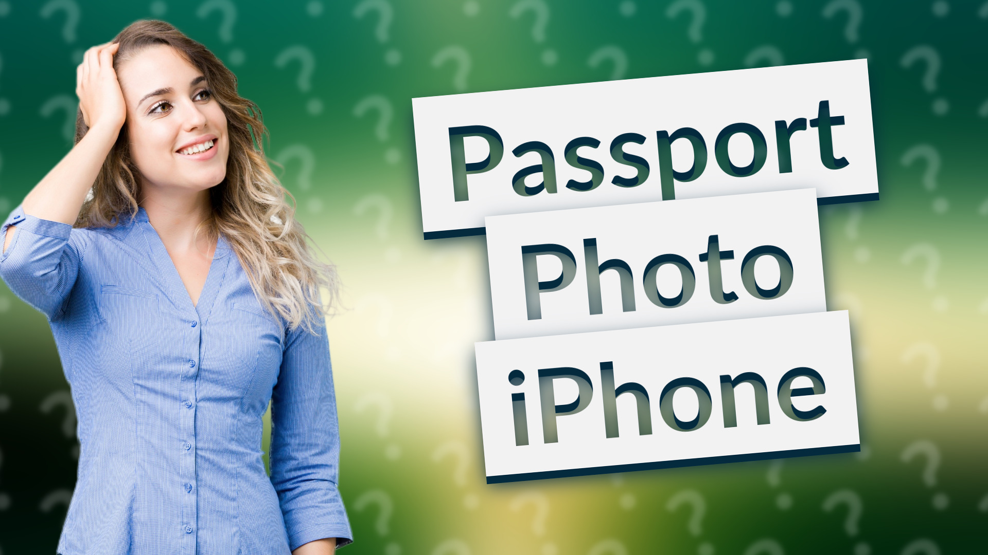 Passport Photo iPhone