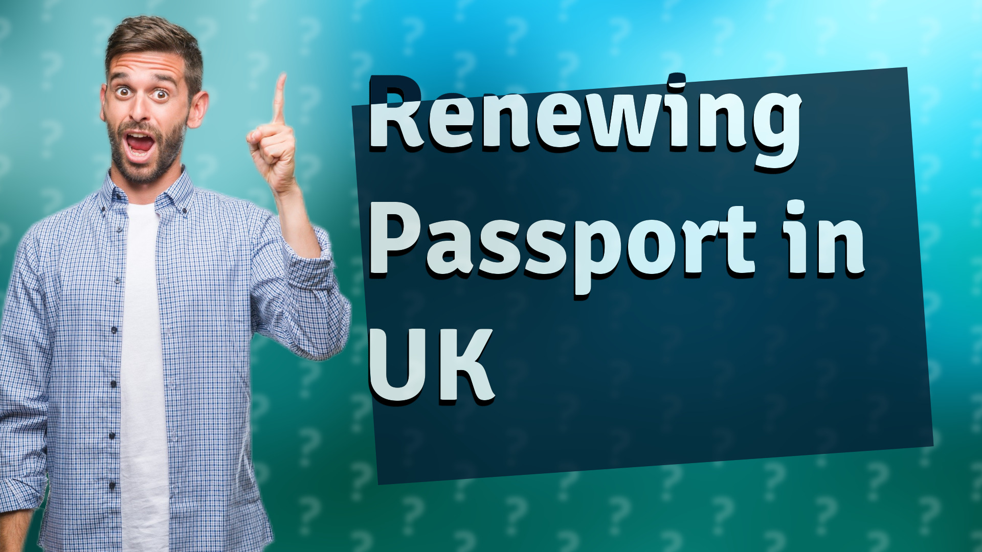 Renewing Passport in UK