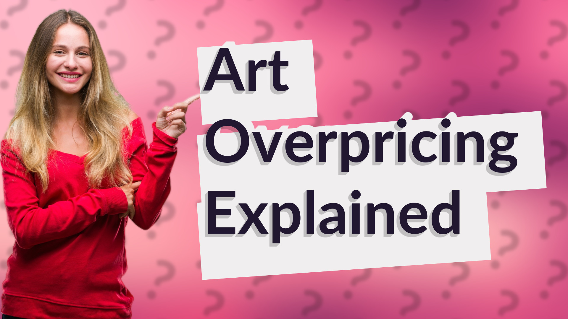 Art Overpricing Explained