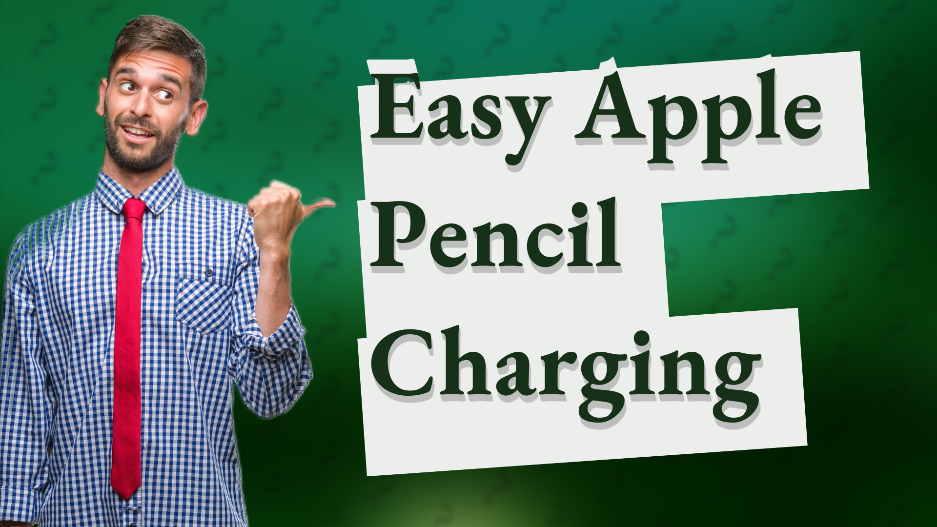 Easy Apple Pencil Charging