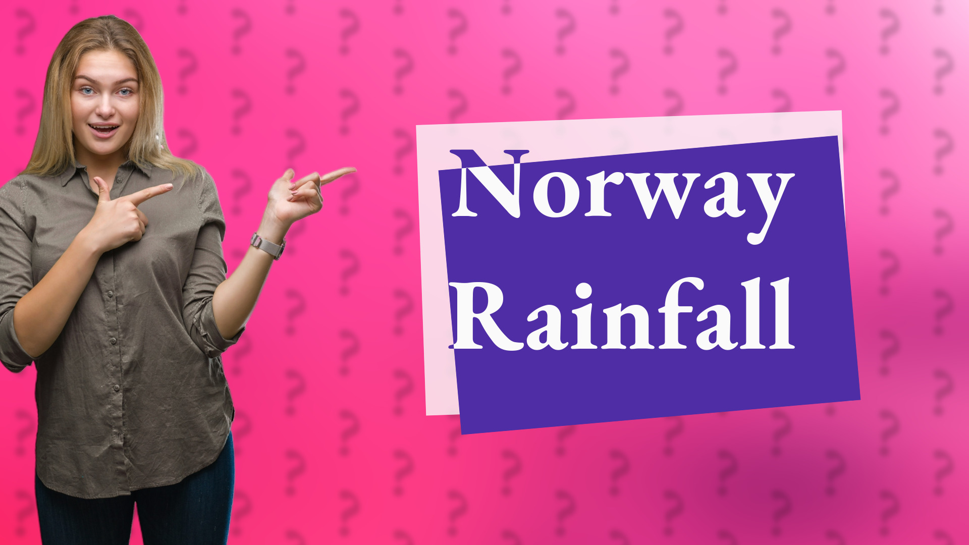 Norway Rainfall