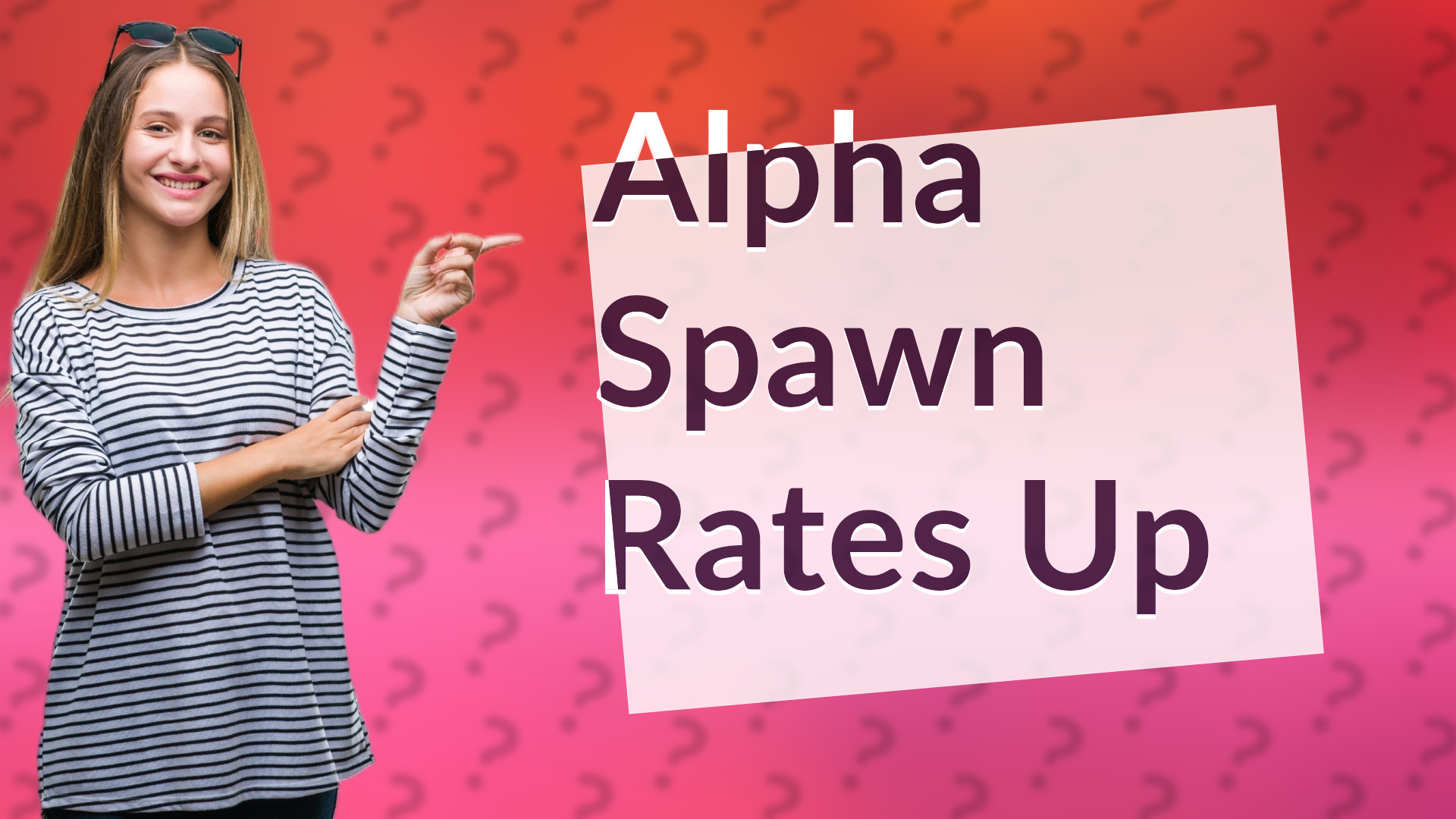 Alpha Spawn Rates Up
