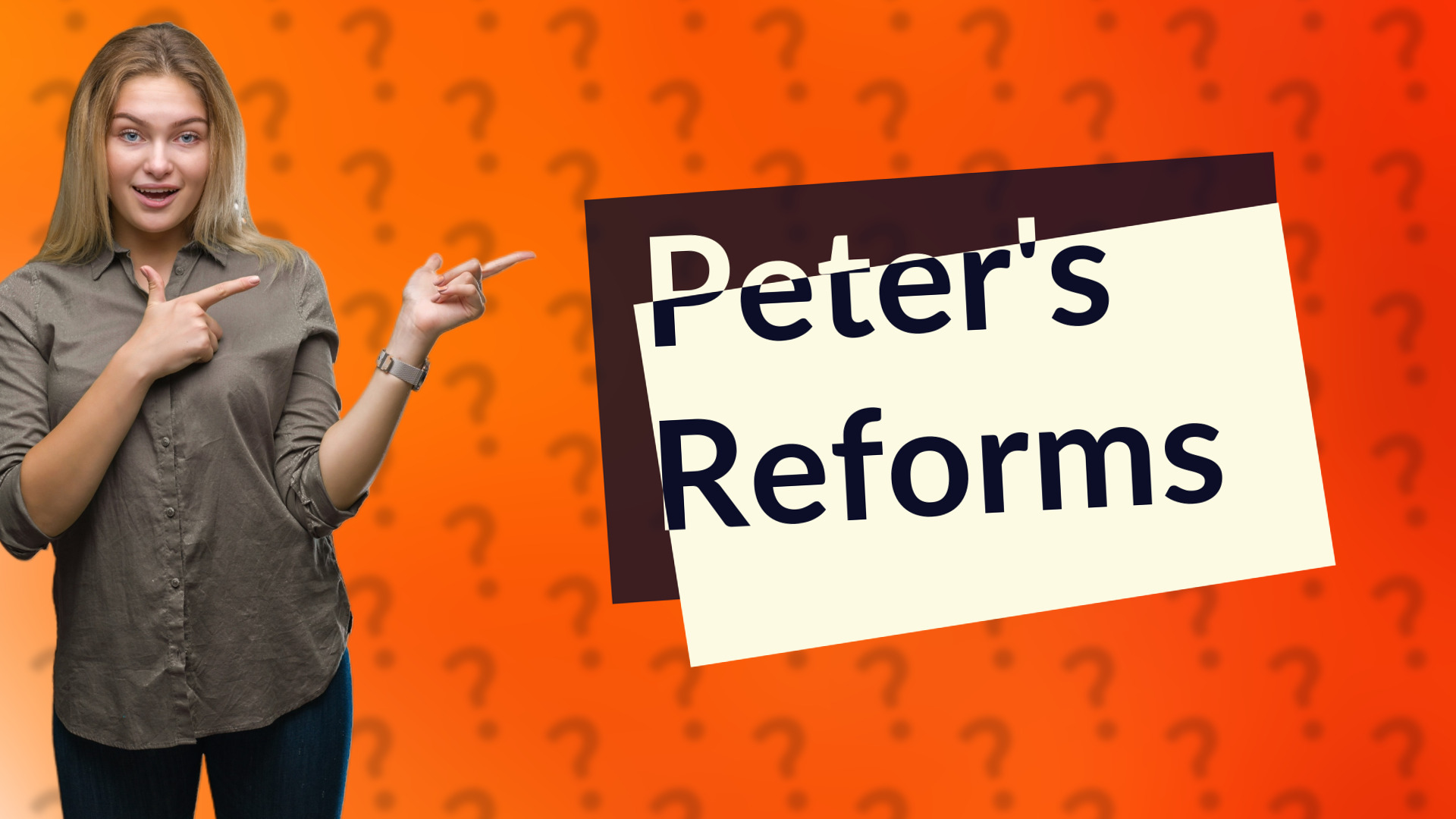 Peter's Reforms