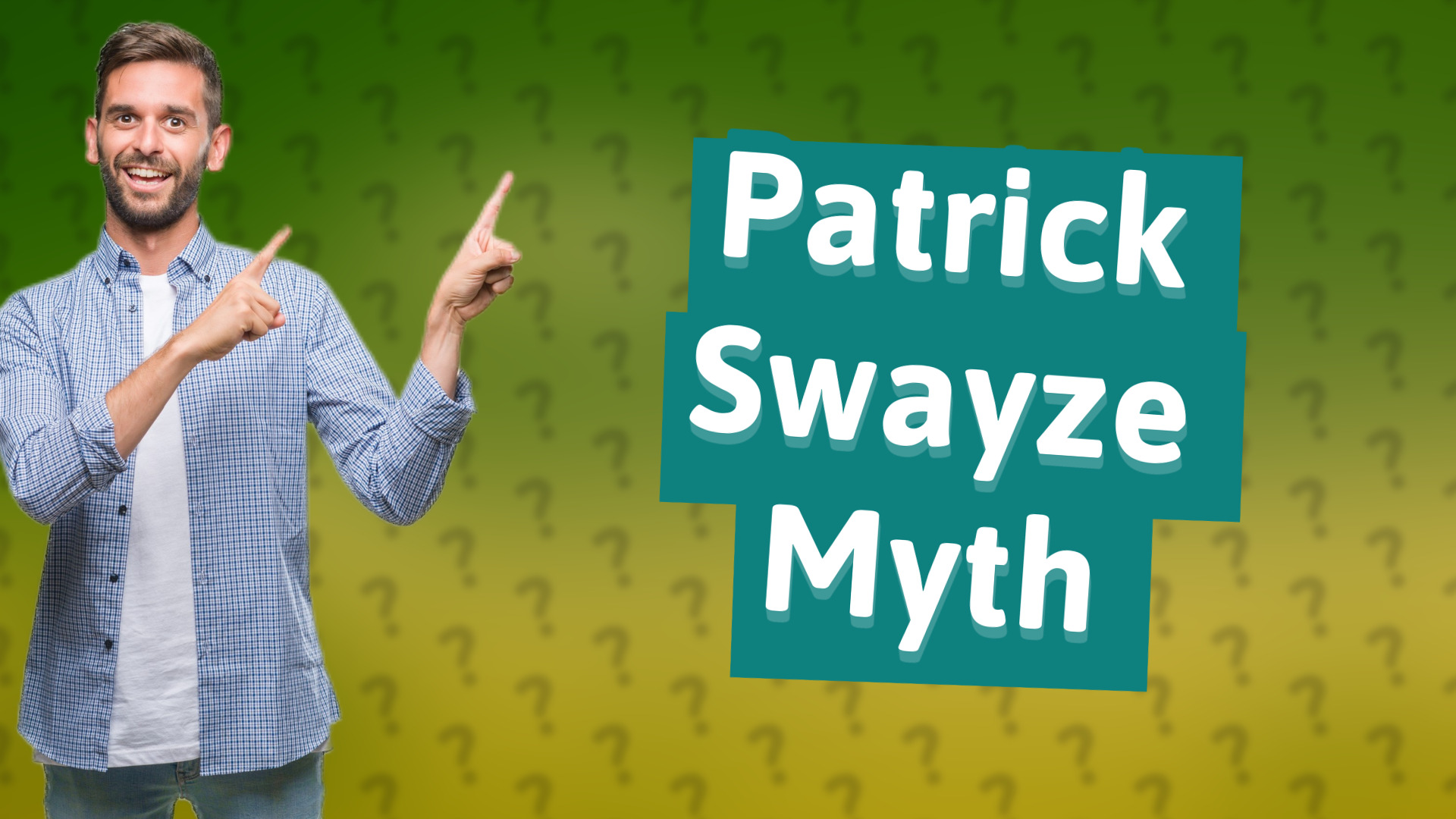Patrick Swayze Myth