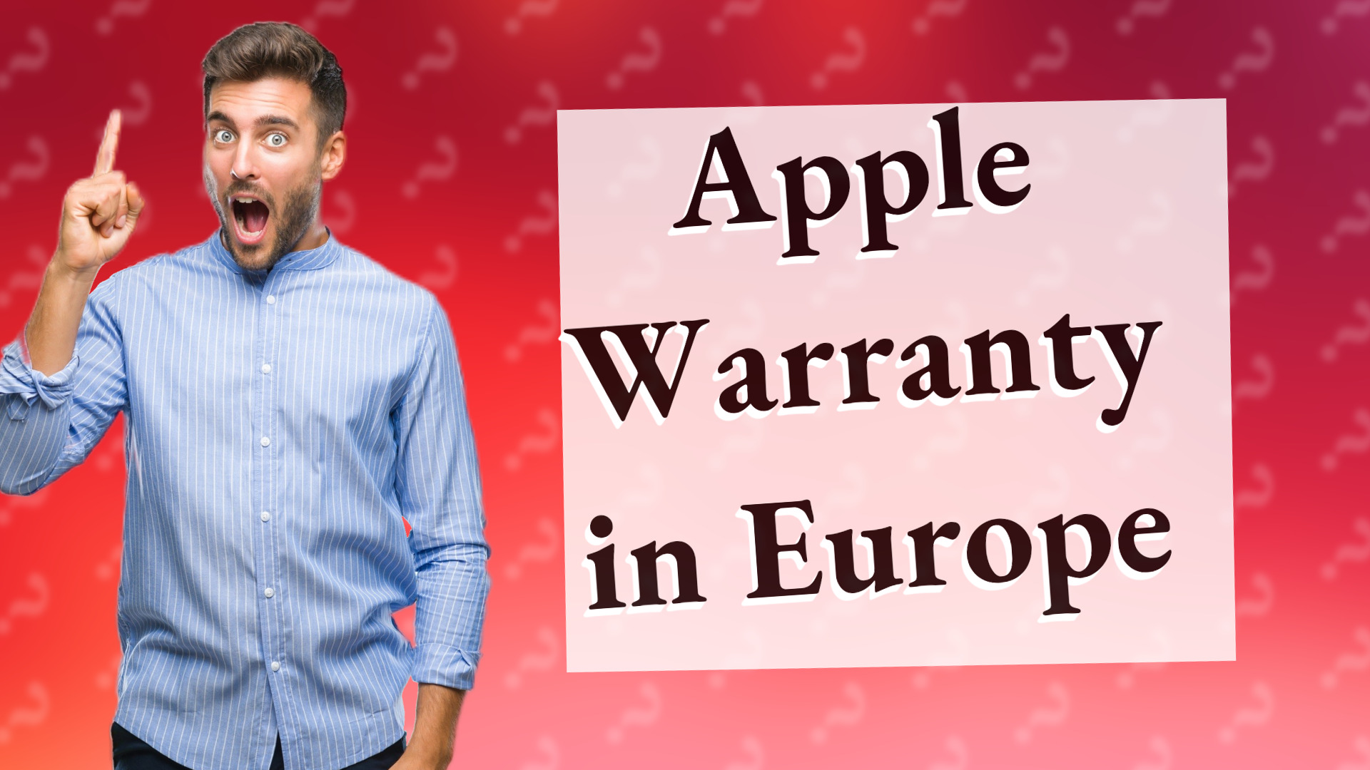 Apple Warranty in Europe