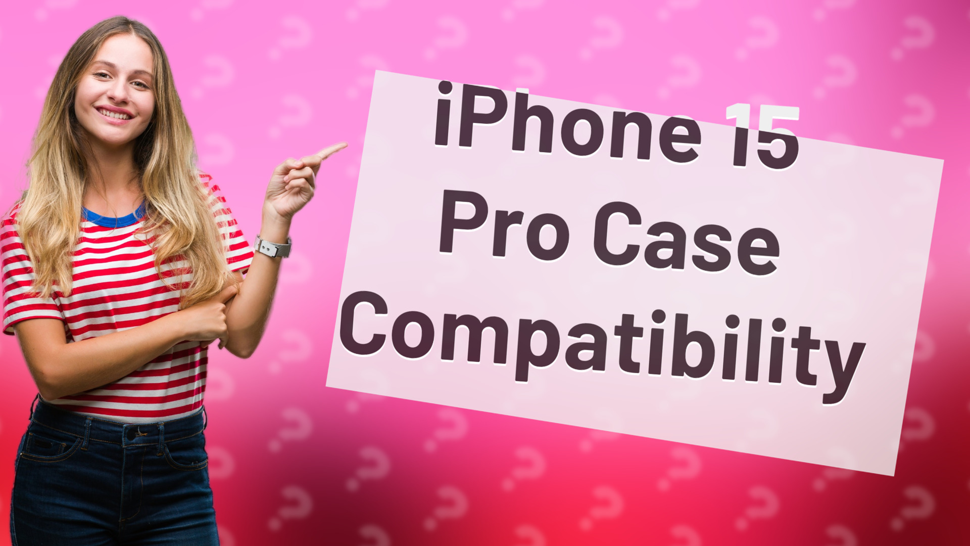 iPhone 15 Pro Case Compatibility