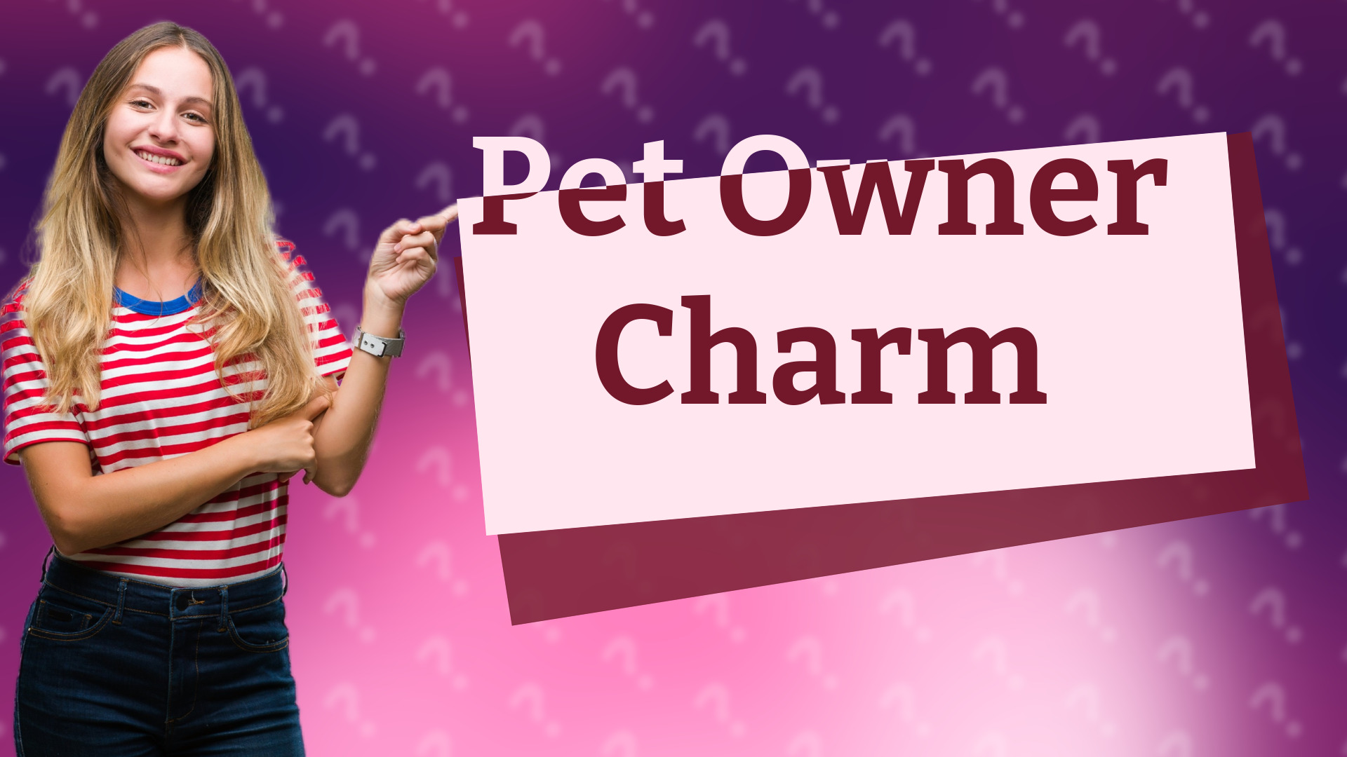 Pet Owner Charm