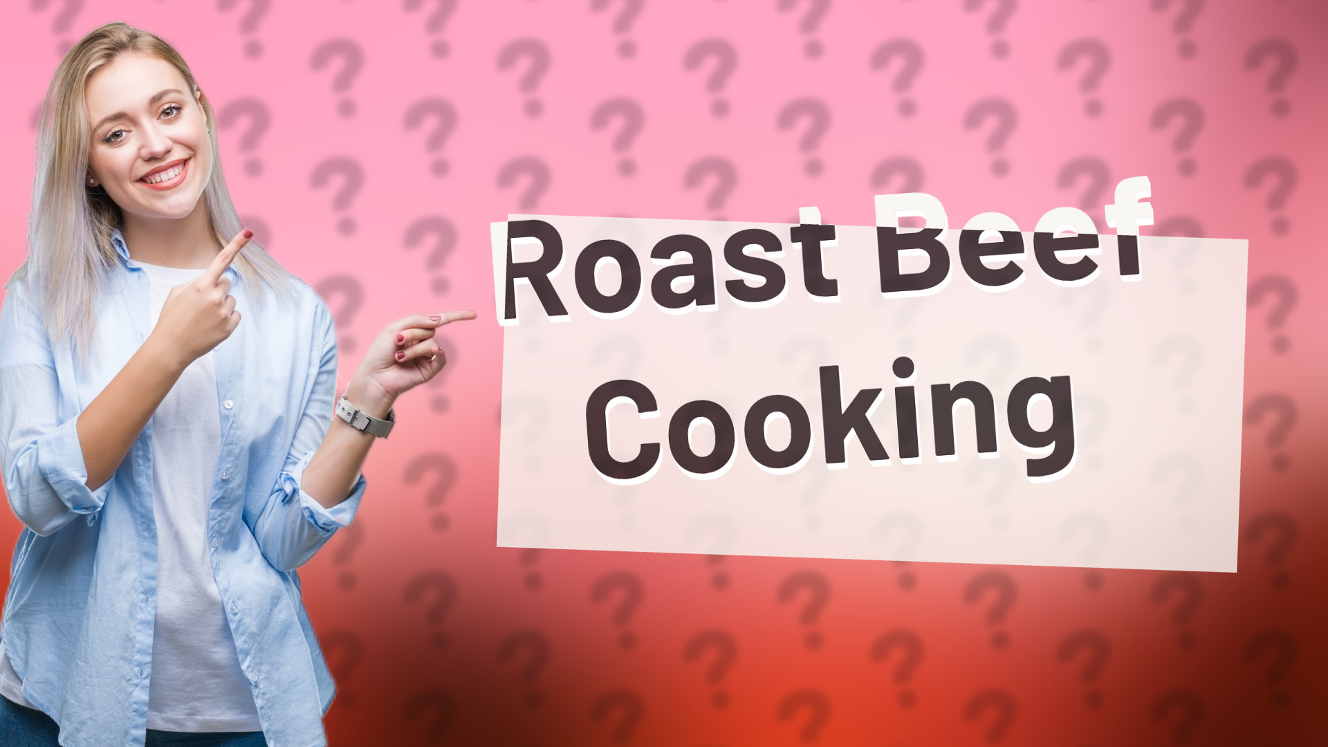 Roast Beef Cooking