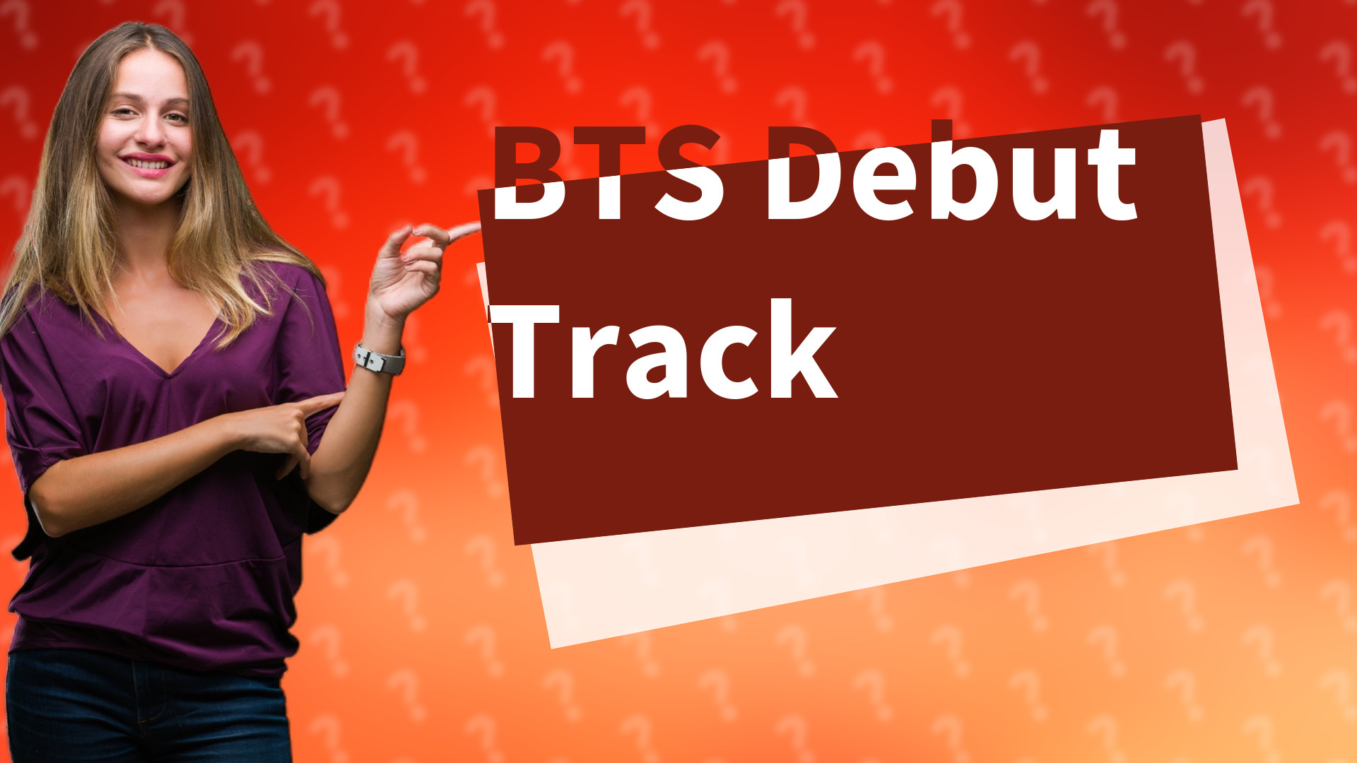 BTS Debut Track
