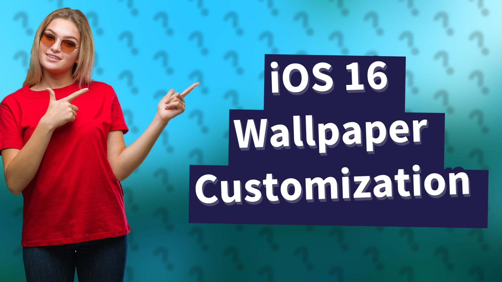 iOS 16 Wallpaper Customization