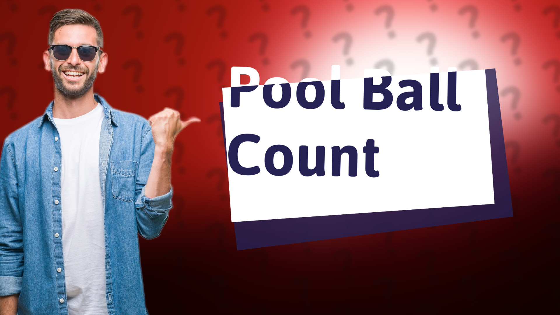 Pool Ball Count