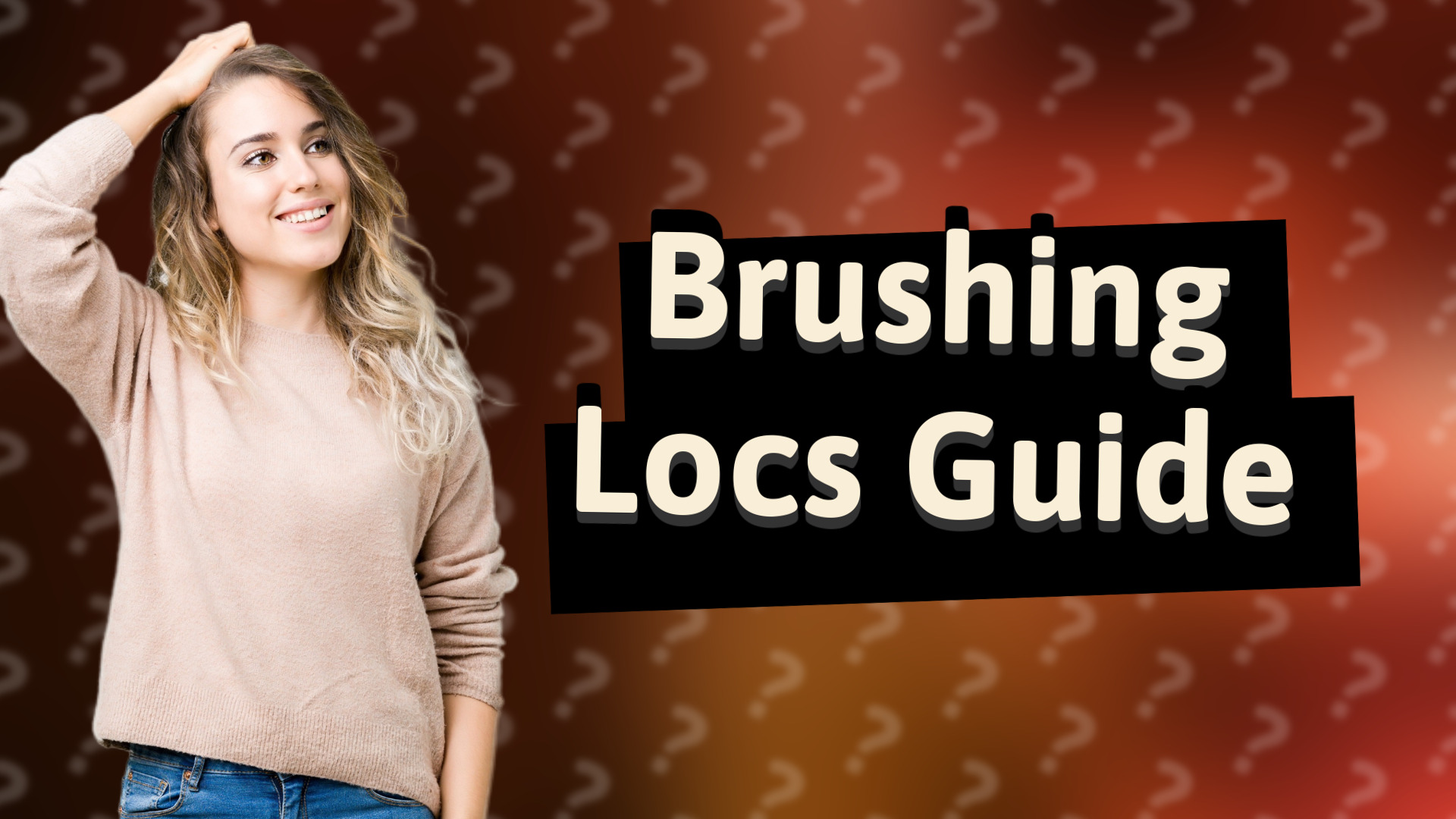 Brushing Locs Guide