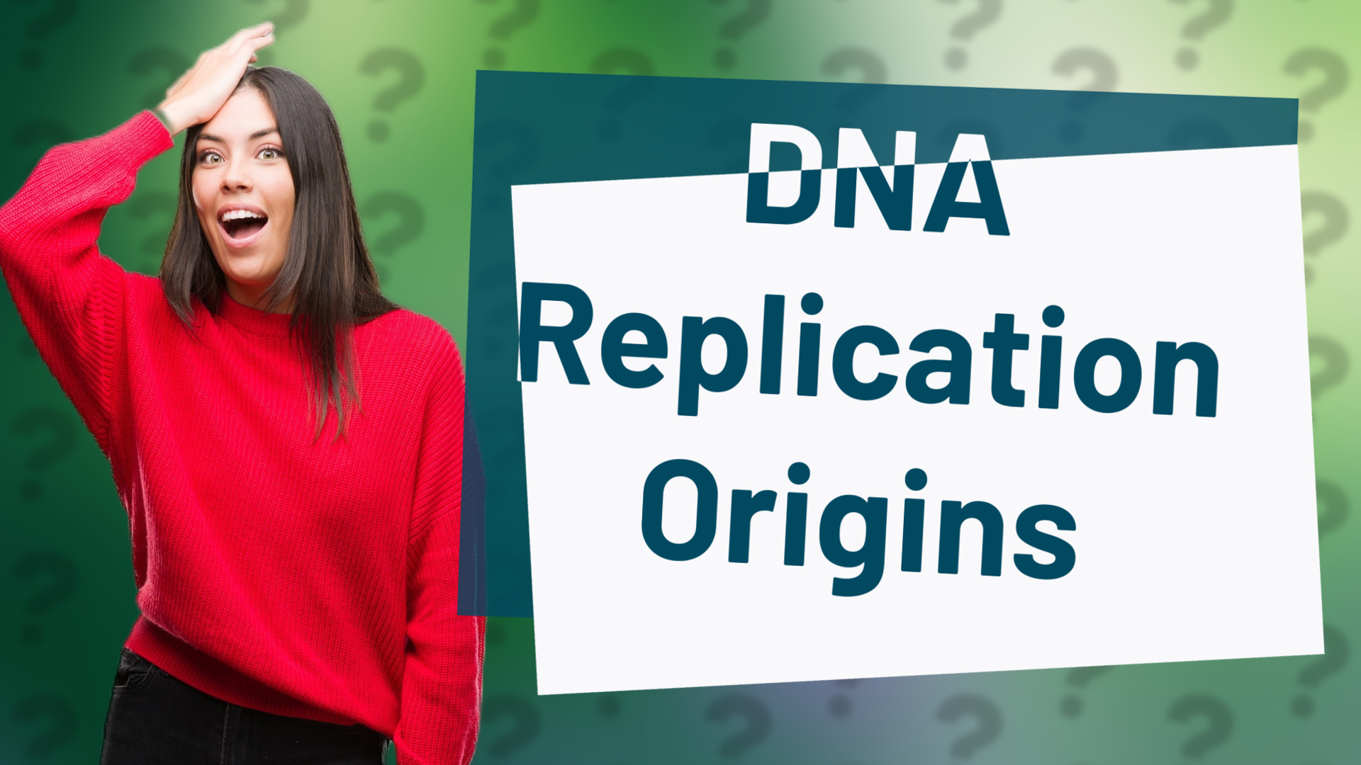 DNA Replication Origins