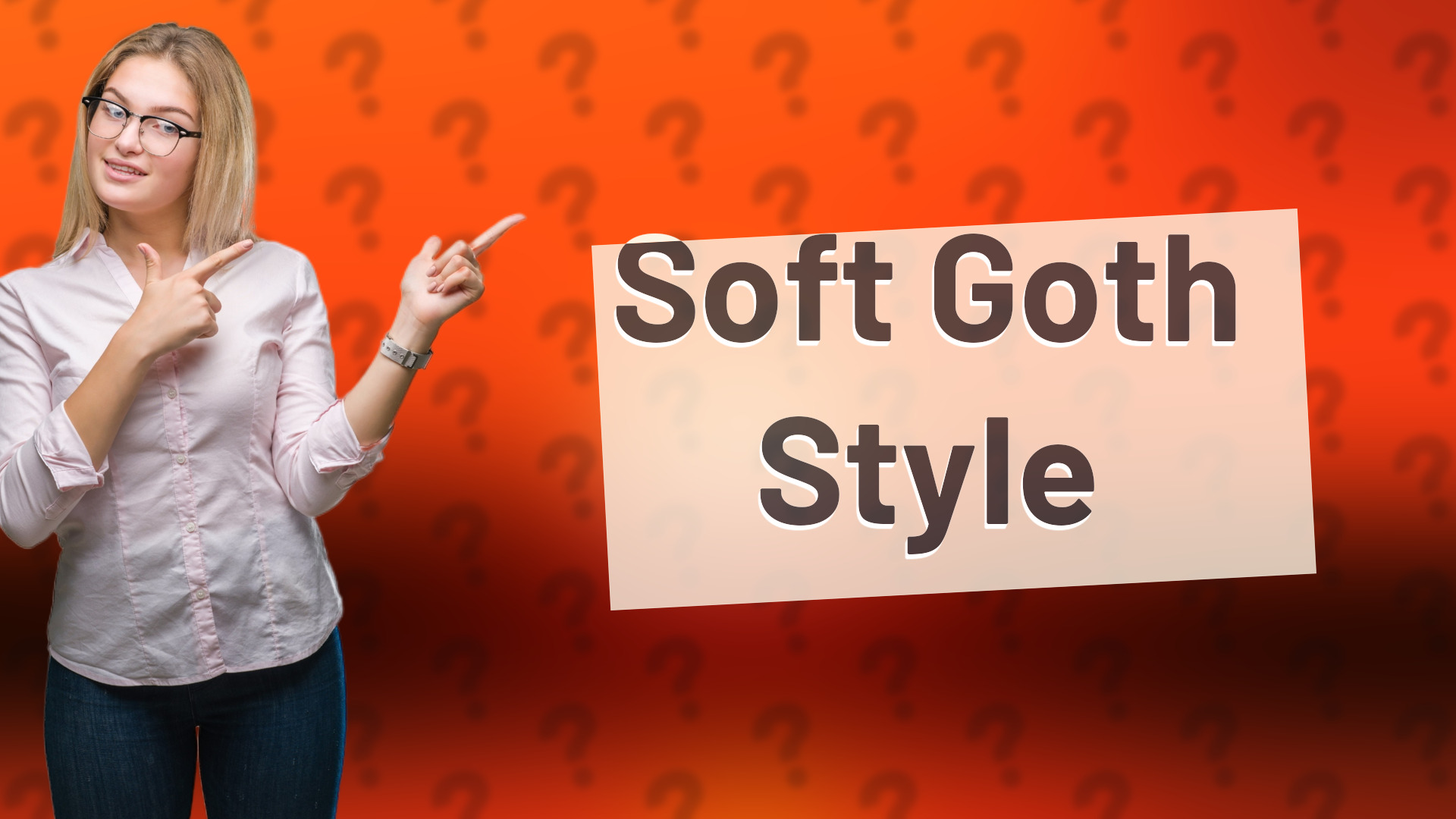 Soft Goth Style