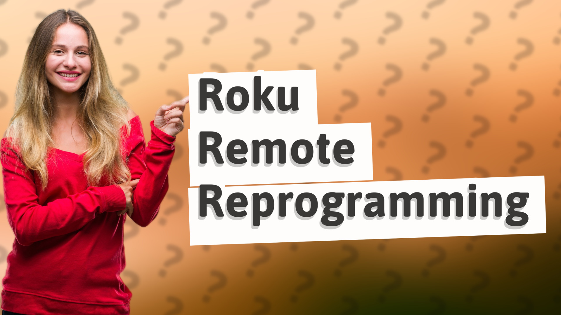 Roku Remote Reprogramming