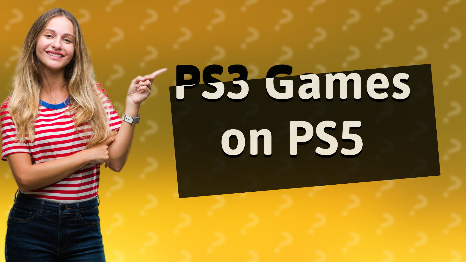 PS3 Games on PS5