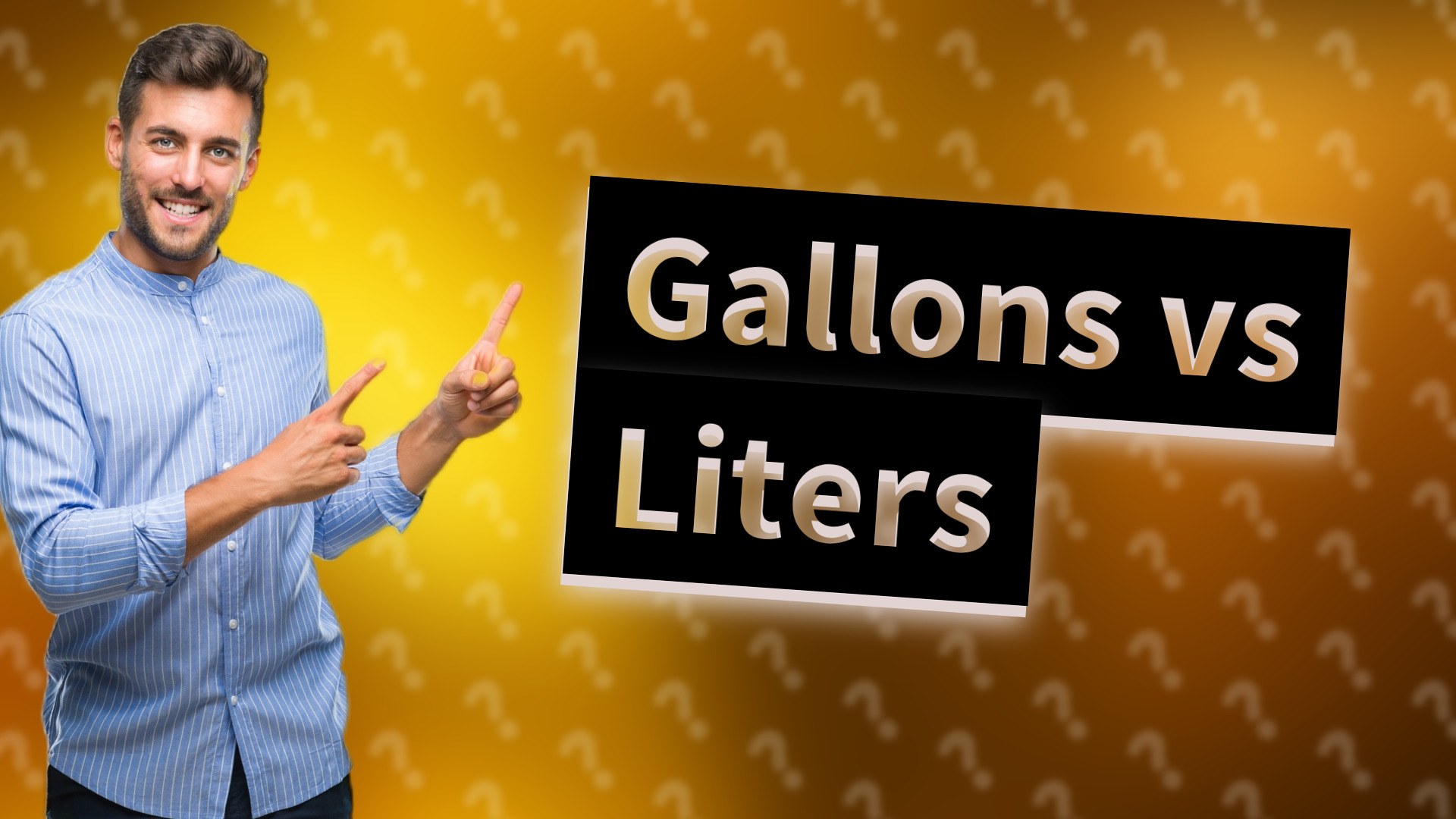 Gallons vs Liters