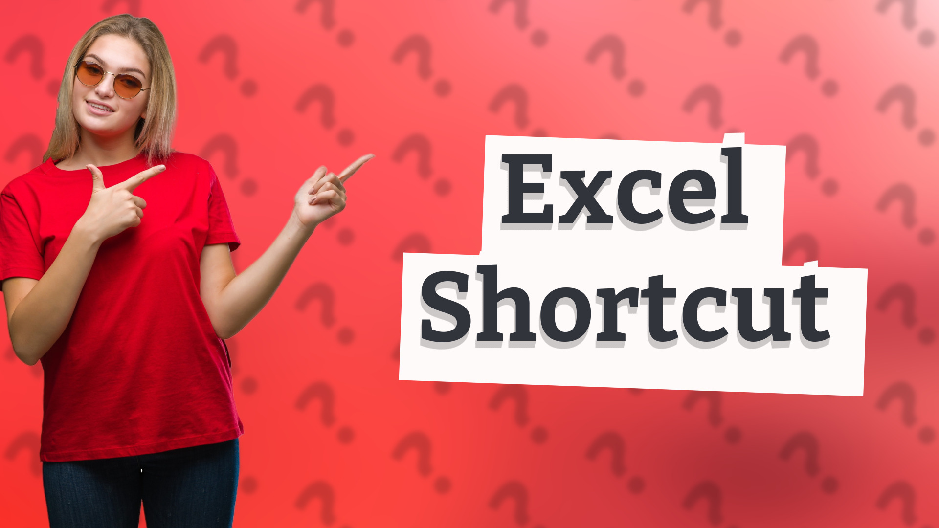 Excel Shortcut