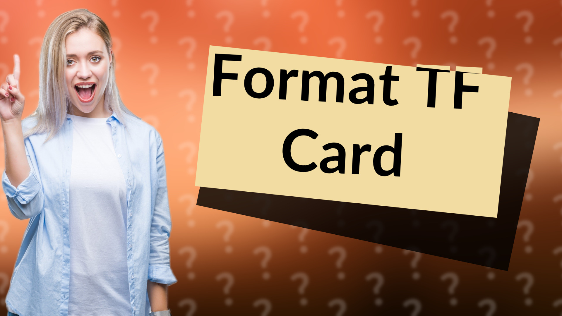 Format TF Card