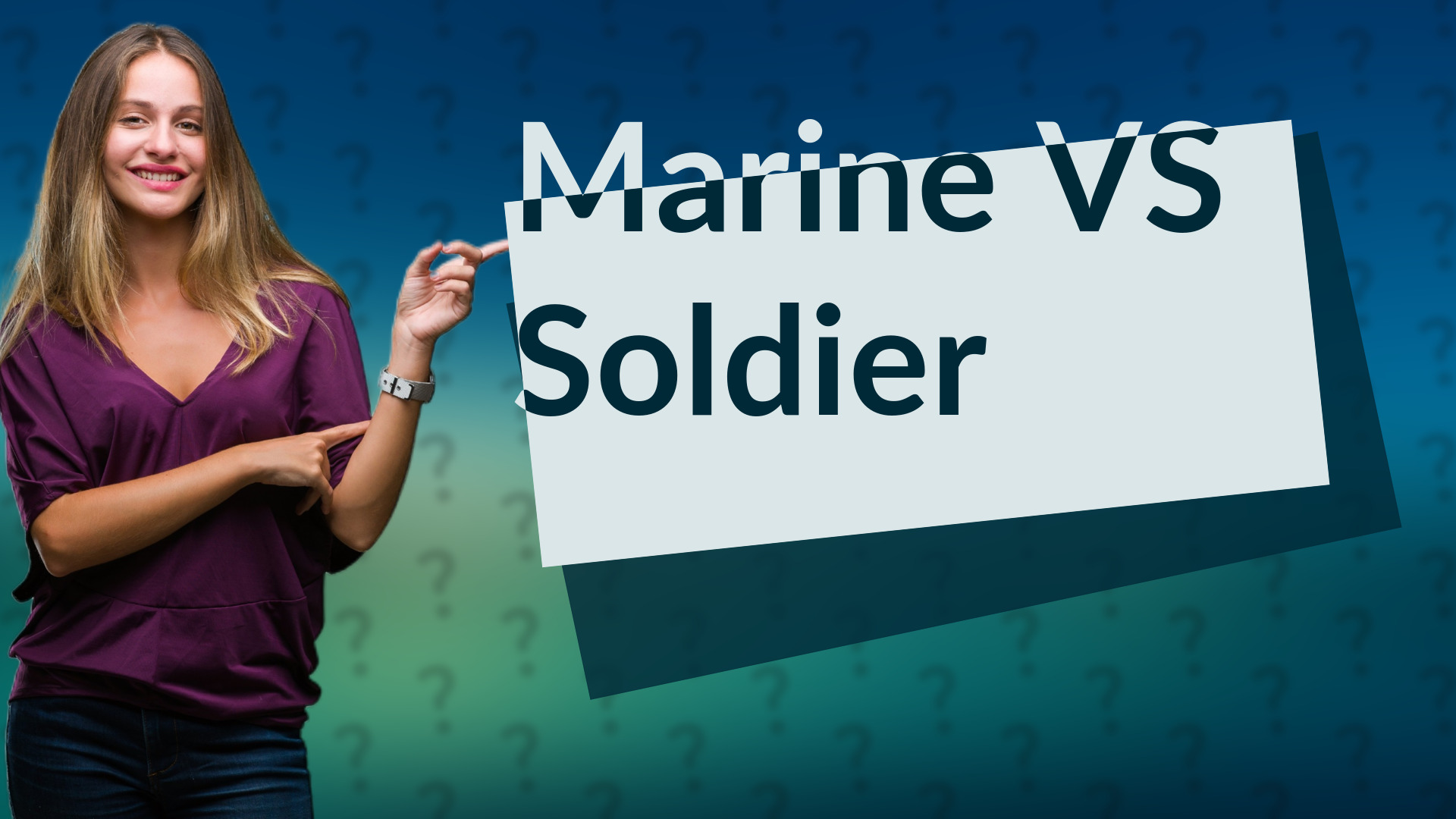 Marine VS Soldier