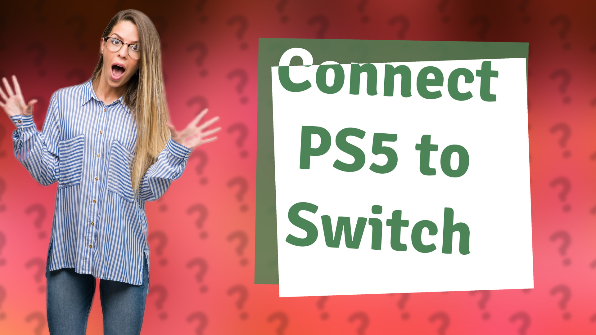 Connect PS5 to Switch