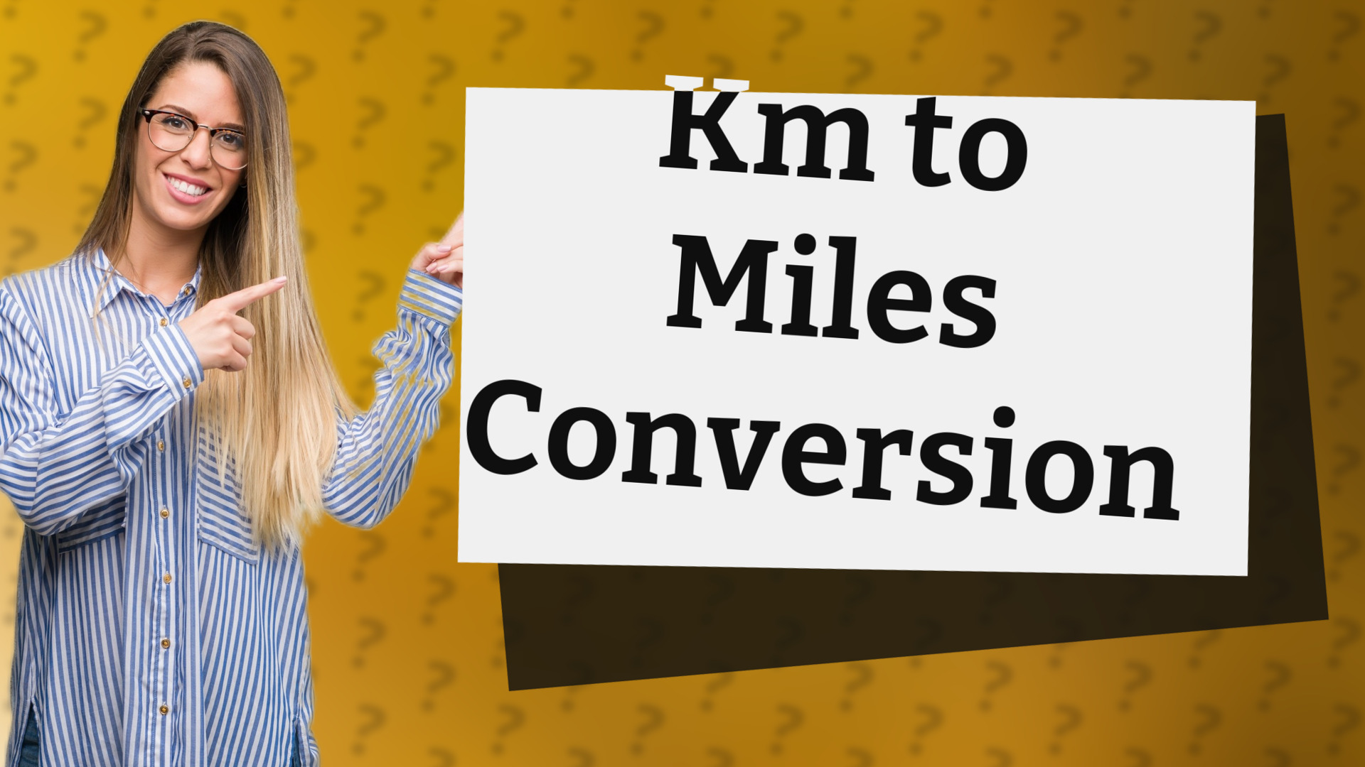 Km to Miles Conversion