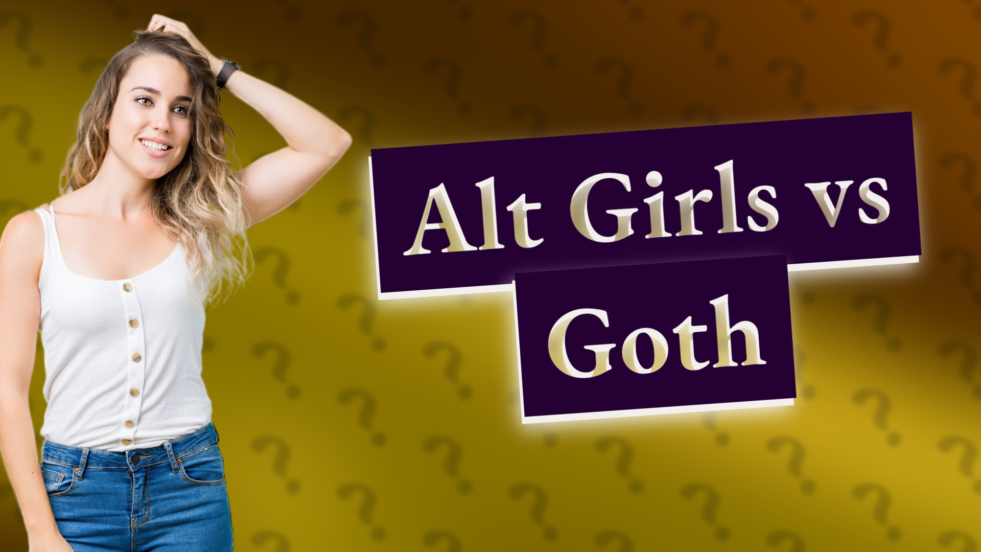 Alt Girls vs Goth