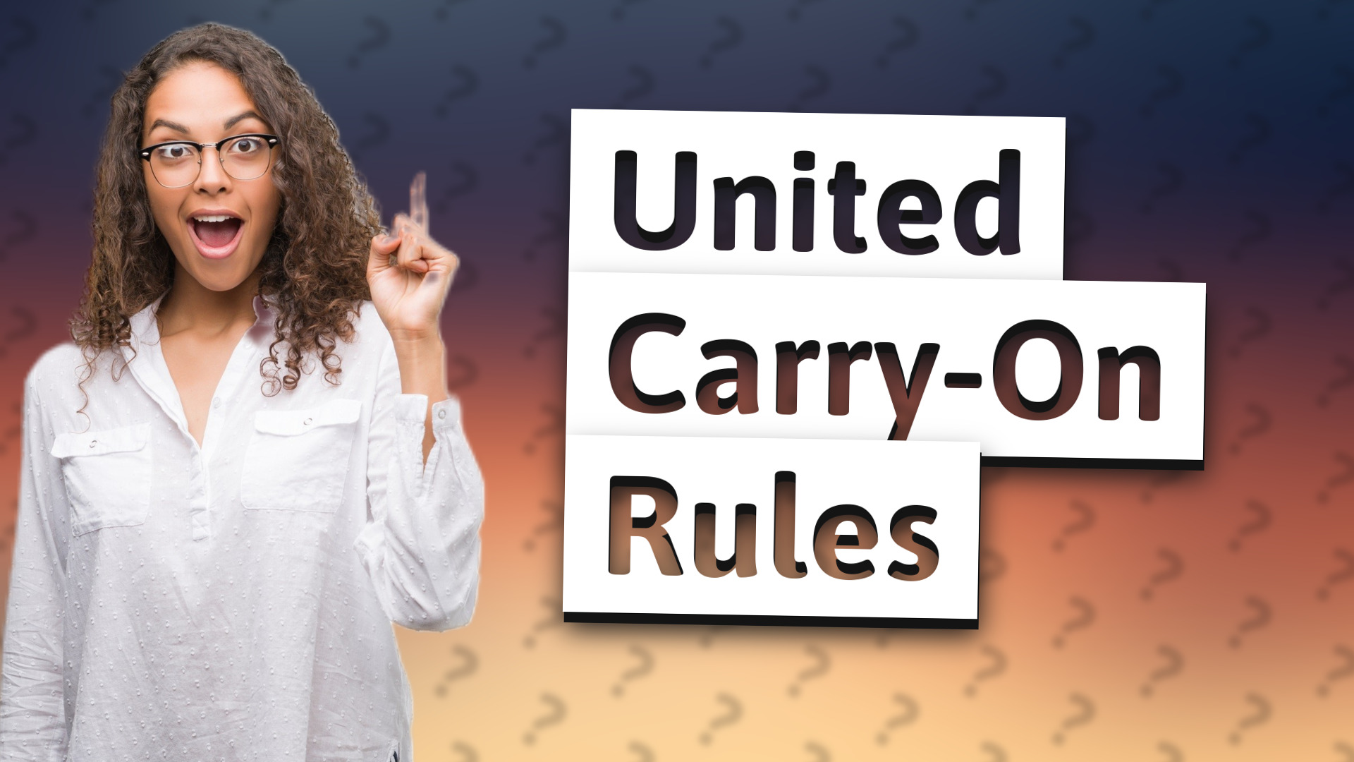 United Carry-On Rules