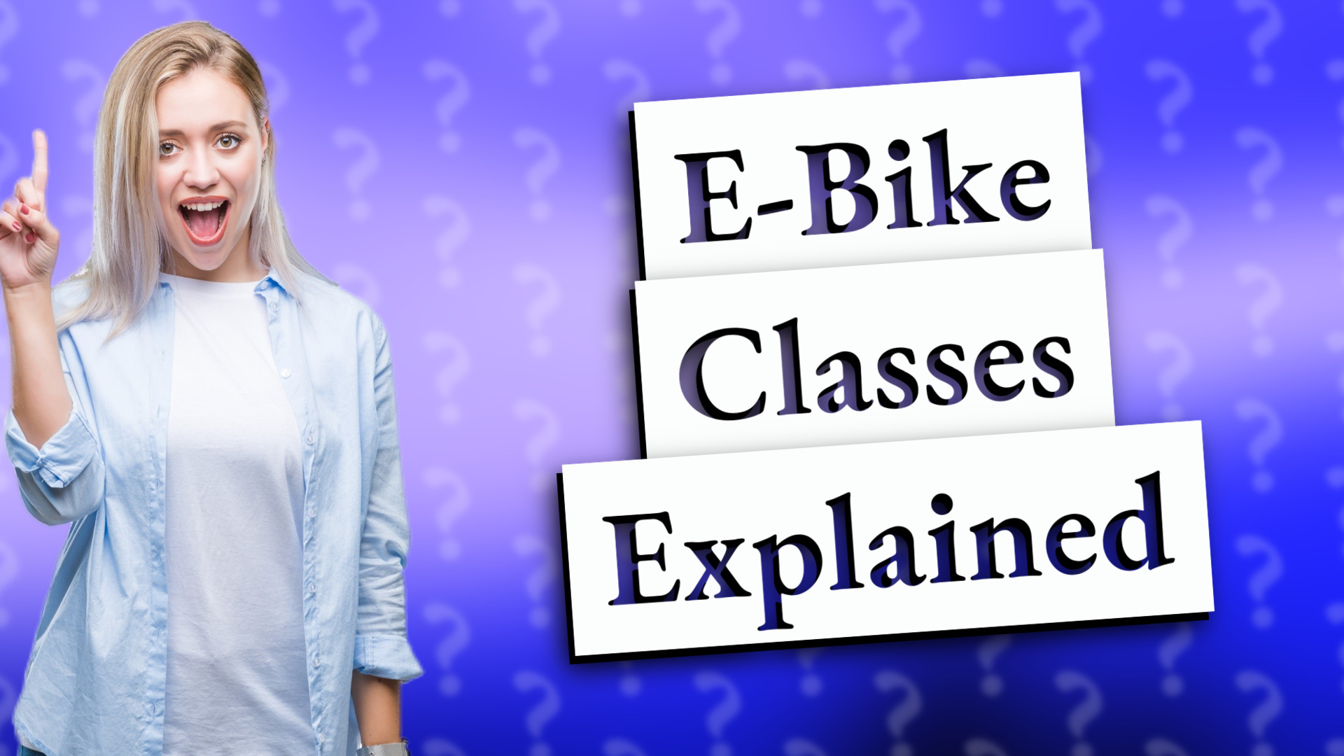 E-Bike Classes Explained