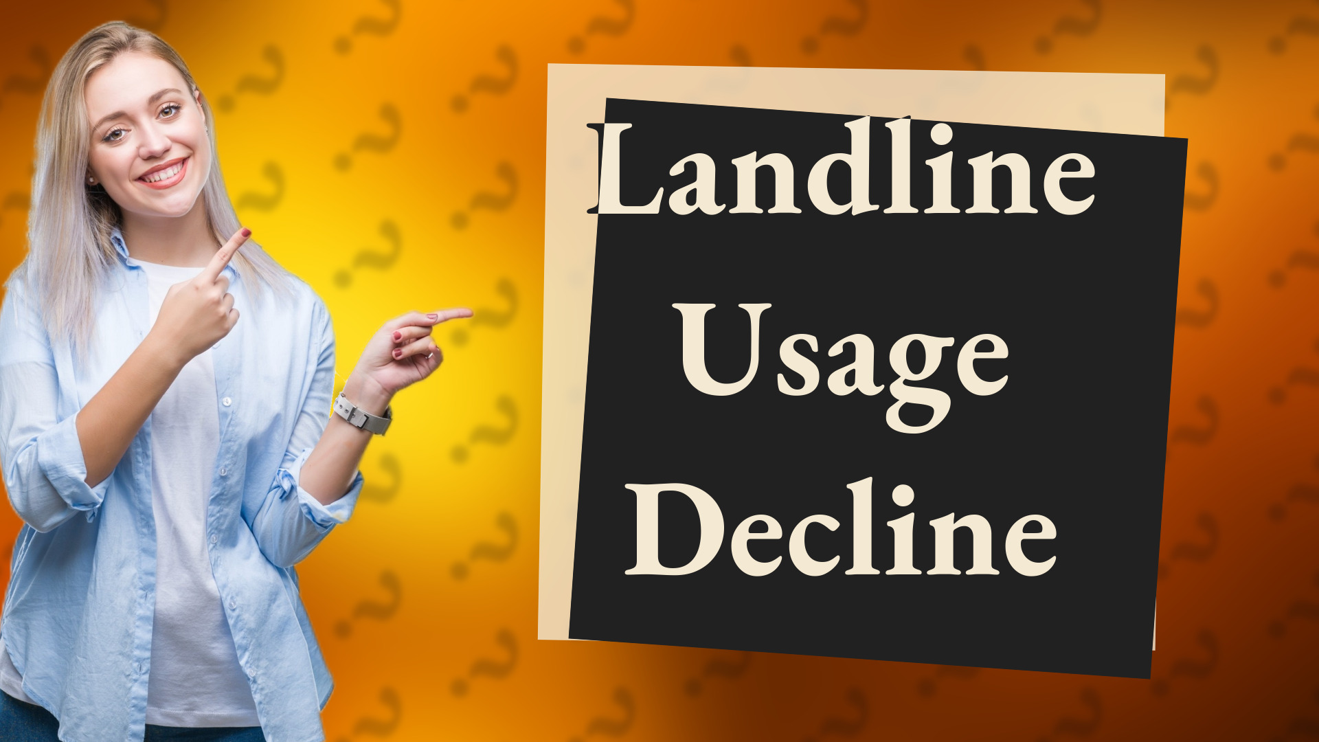 Landline Usage Decline