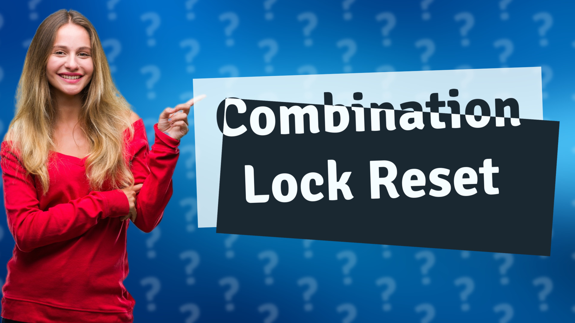 Combination Lock Reset