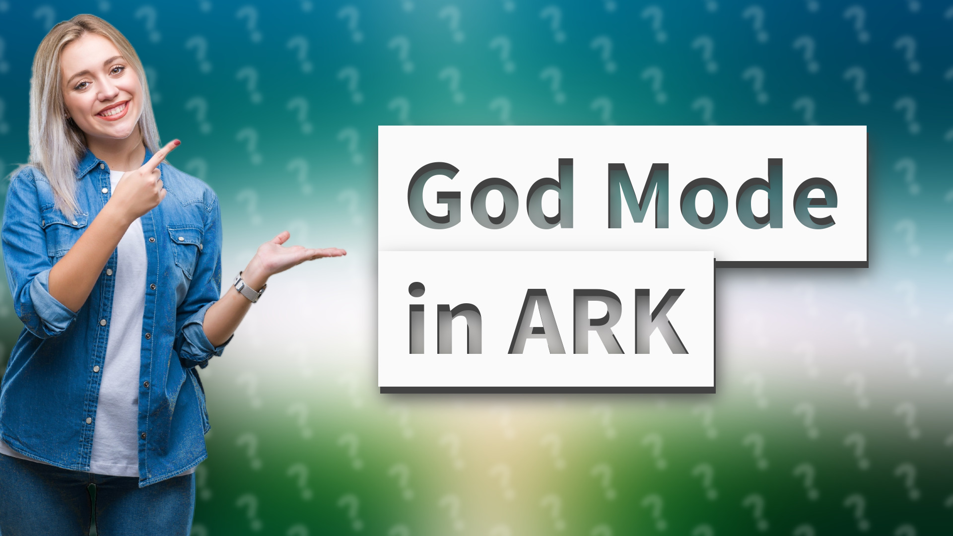 God Mode in ARK