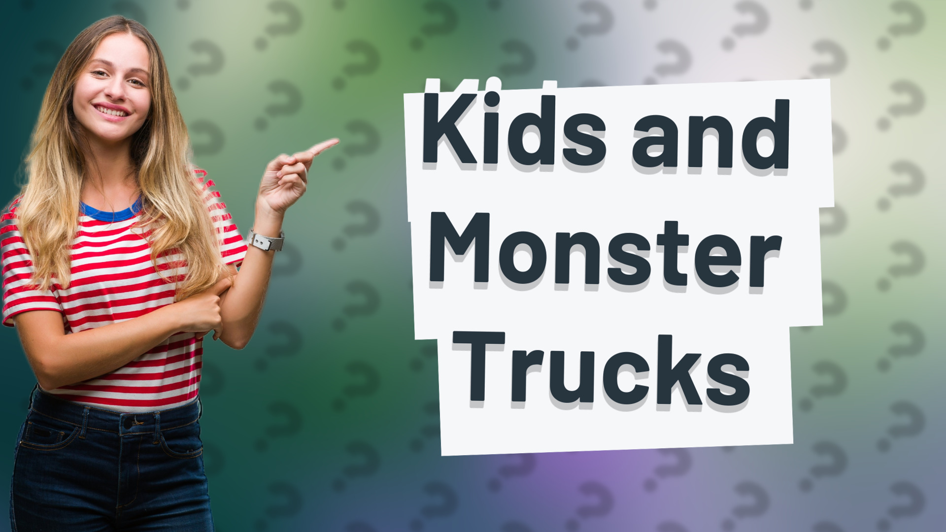 Kids and Monster Trucks