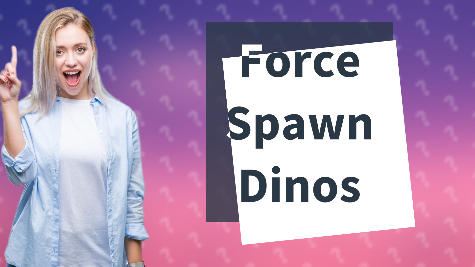 Force Spawn Dinos