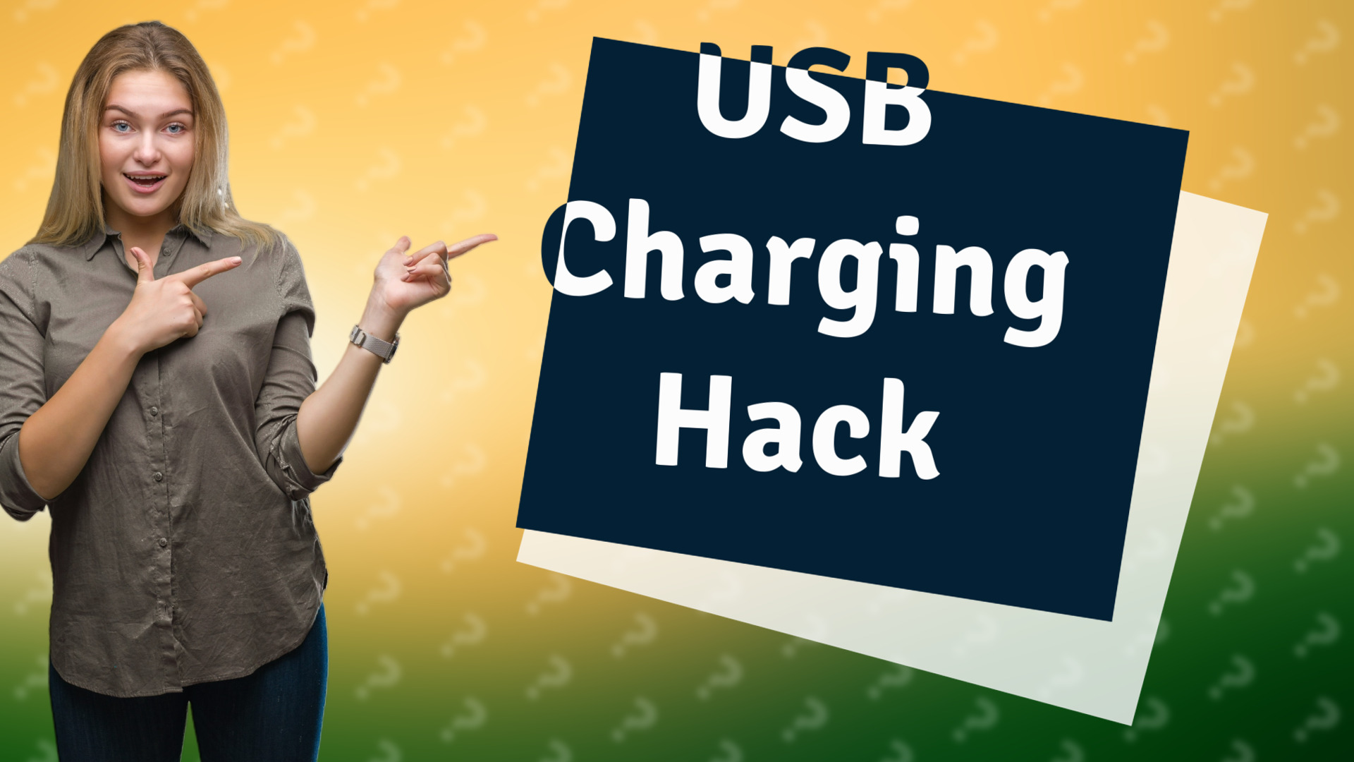 USB Charging Hack