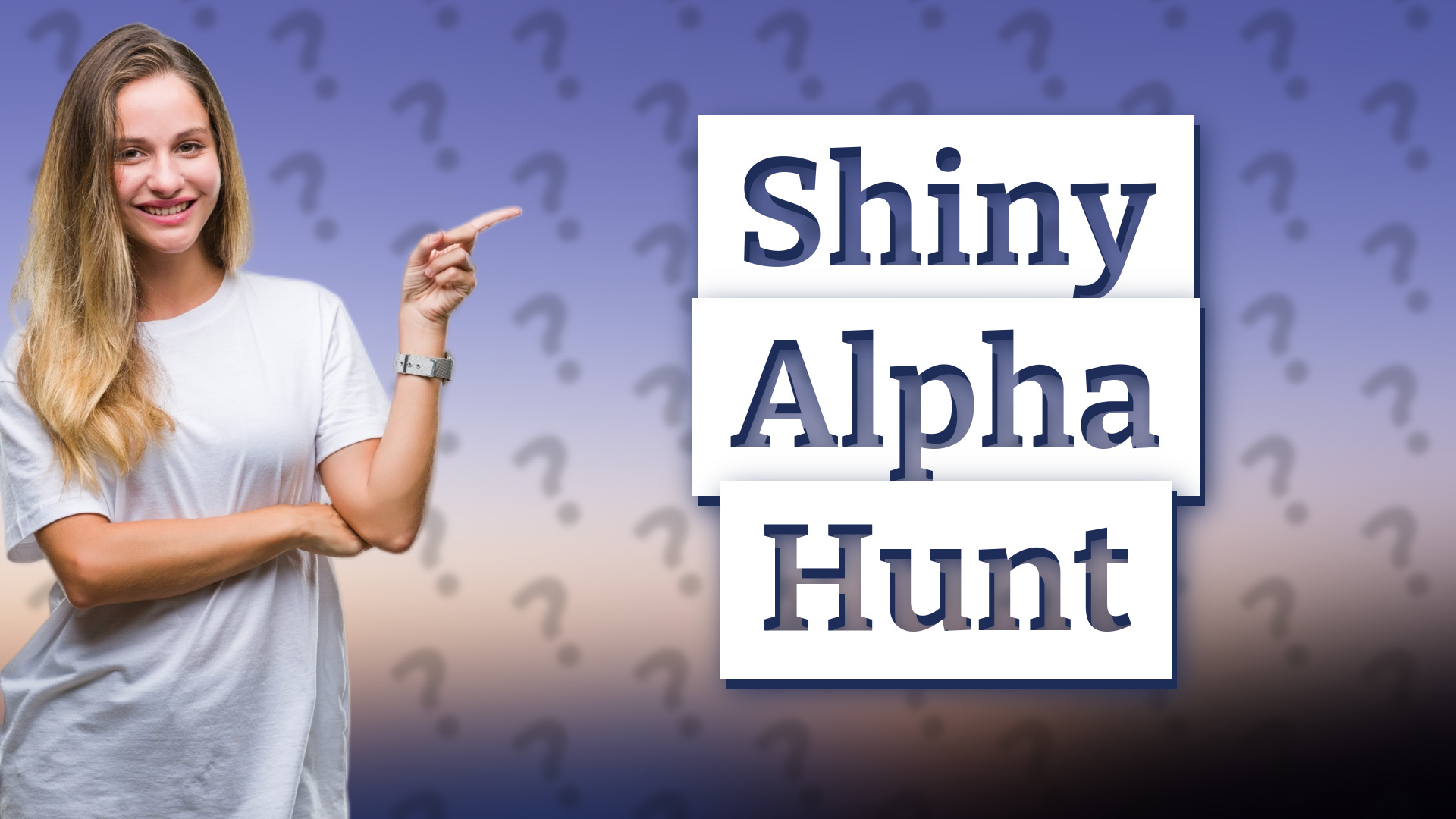 Shiny Alpha Hunt