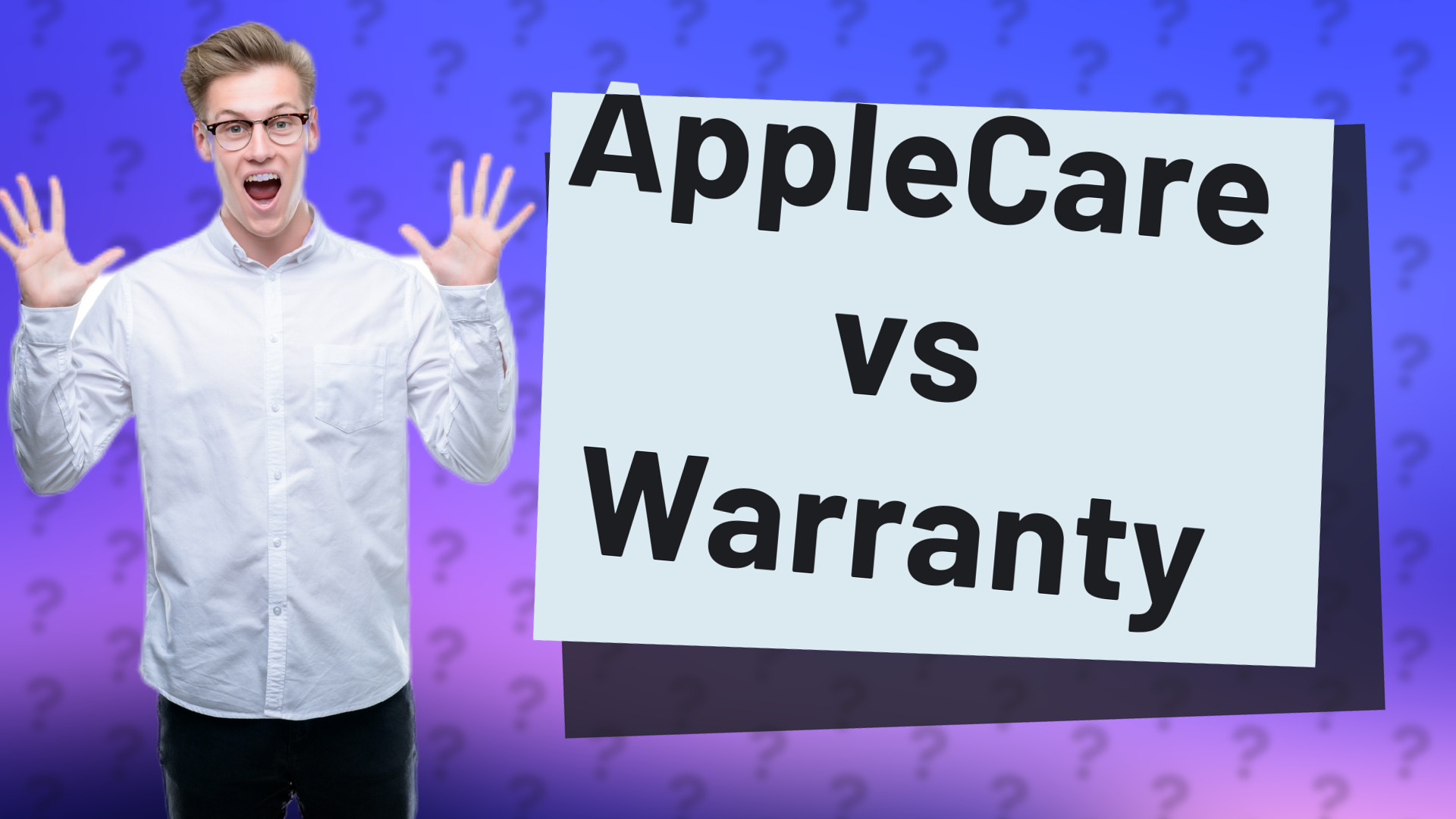 AppleCare vs Warranty