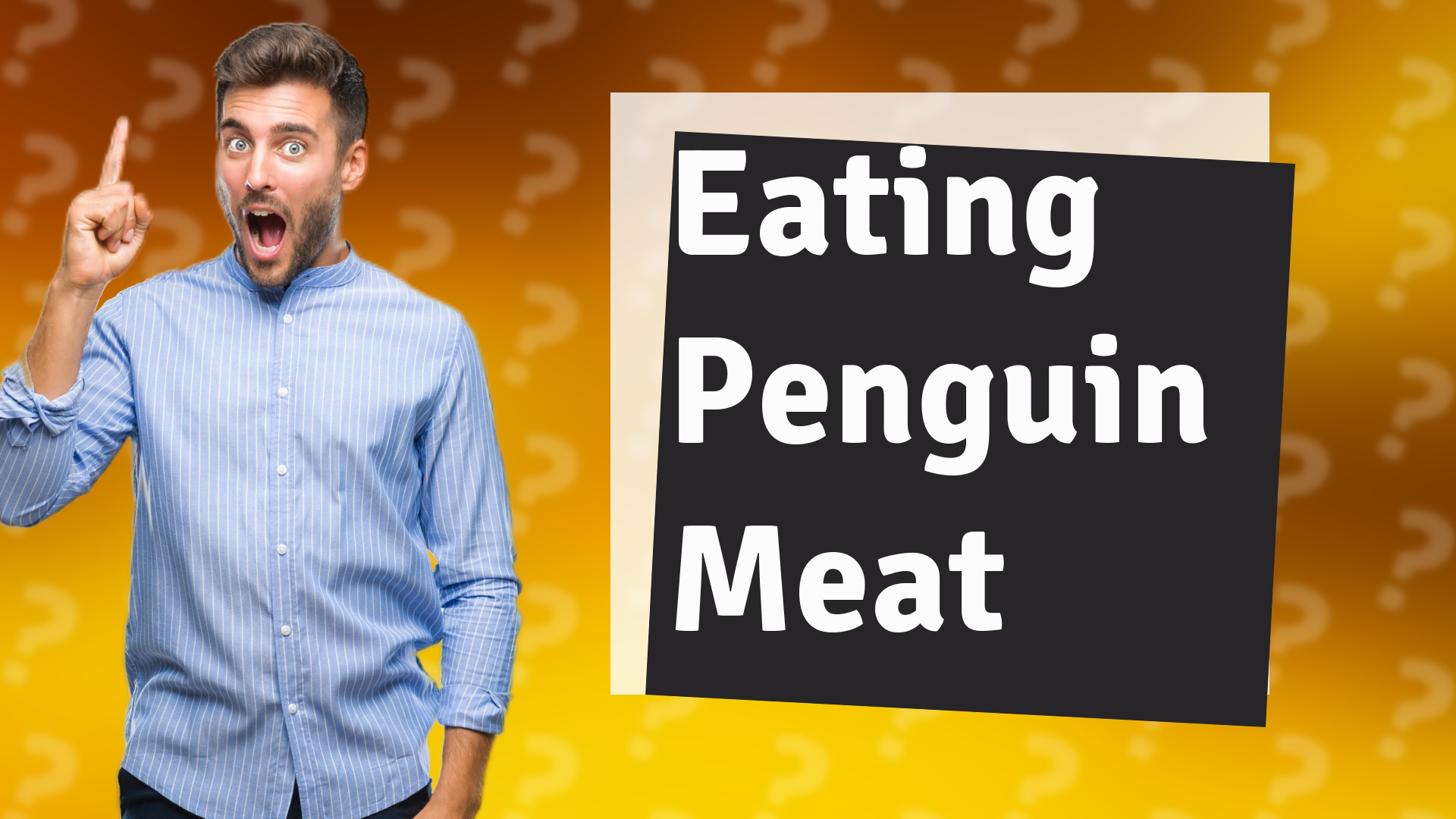 Eating Penguin Meat