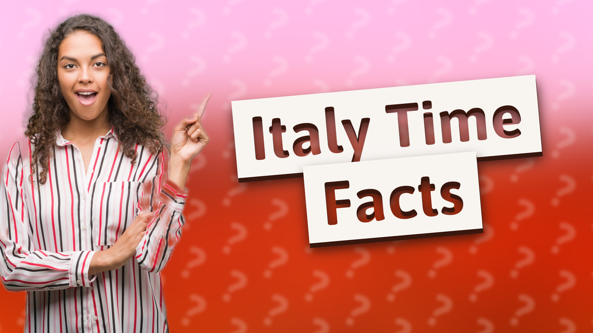 Italy Time Facts