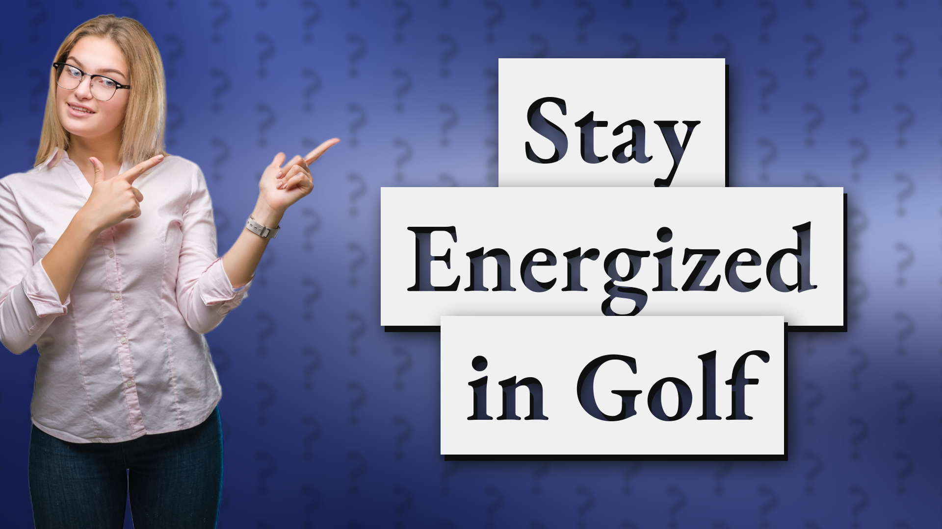 Stay Energized in Golf