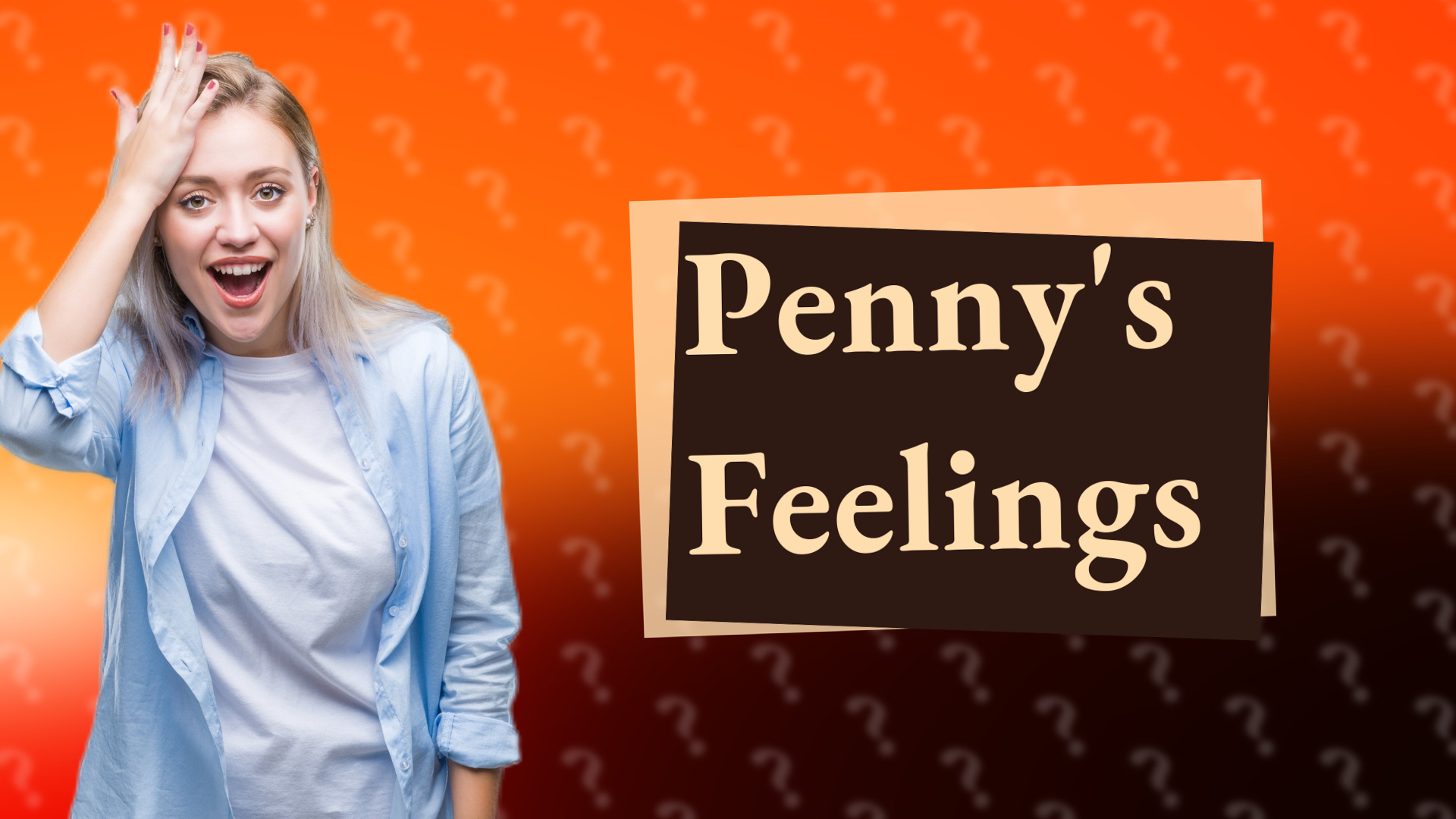 Penny's Feelings